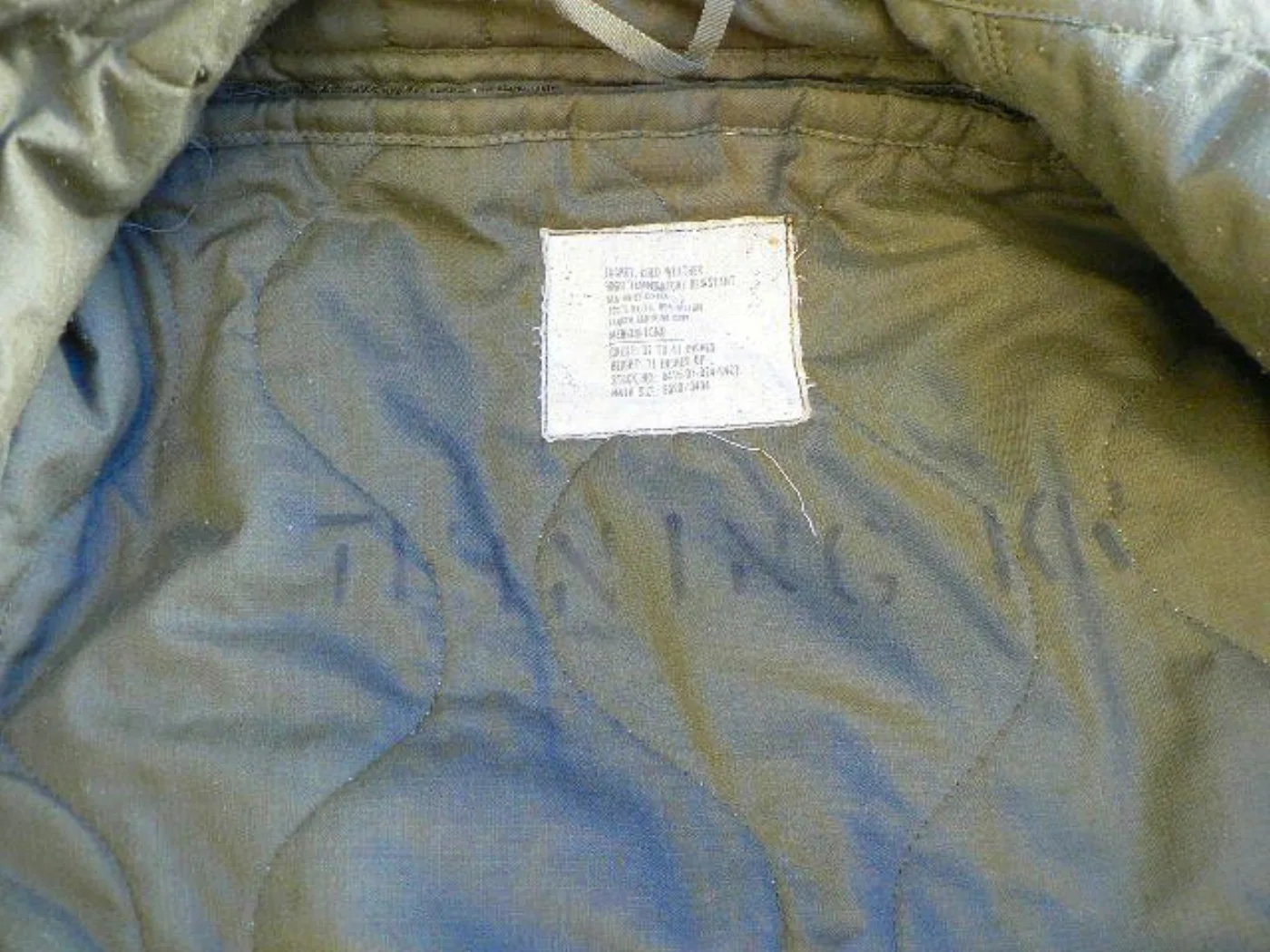 ミリタリーショップ 南国百貨店.COM|沖縄 JACKET COLD WEATHER M-L [Z O-008] - J 記録写真4