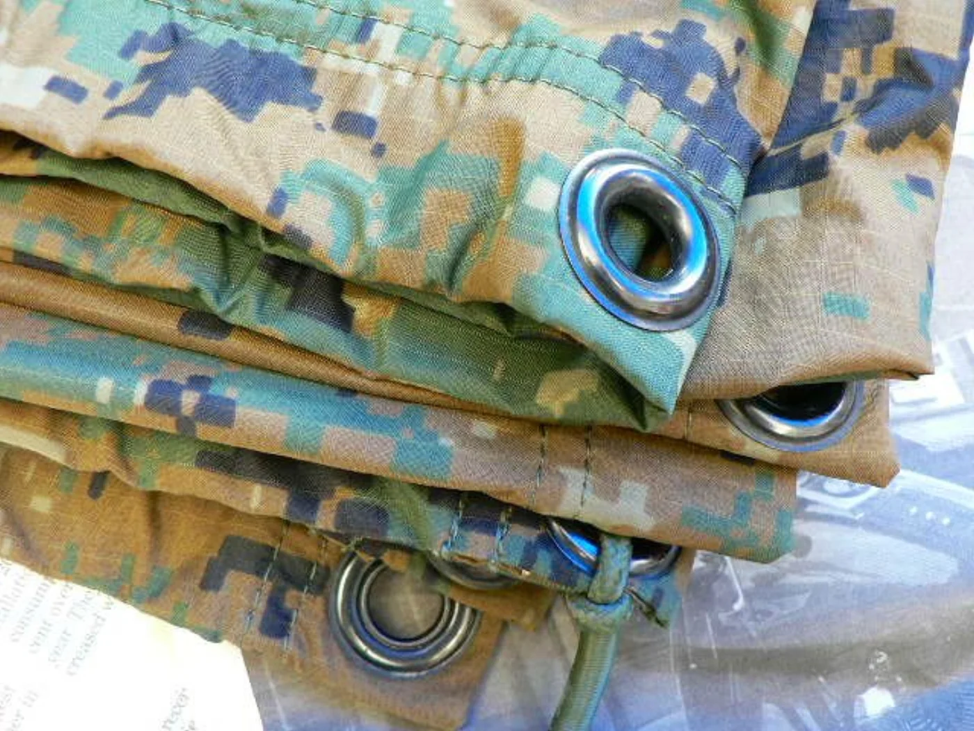 ミリタリーショップ 南国百貨店.COM|沖縄 USMC タープ 米軍実物 [A-322] - マーパット ウッドランドの 記録写真7
