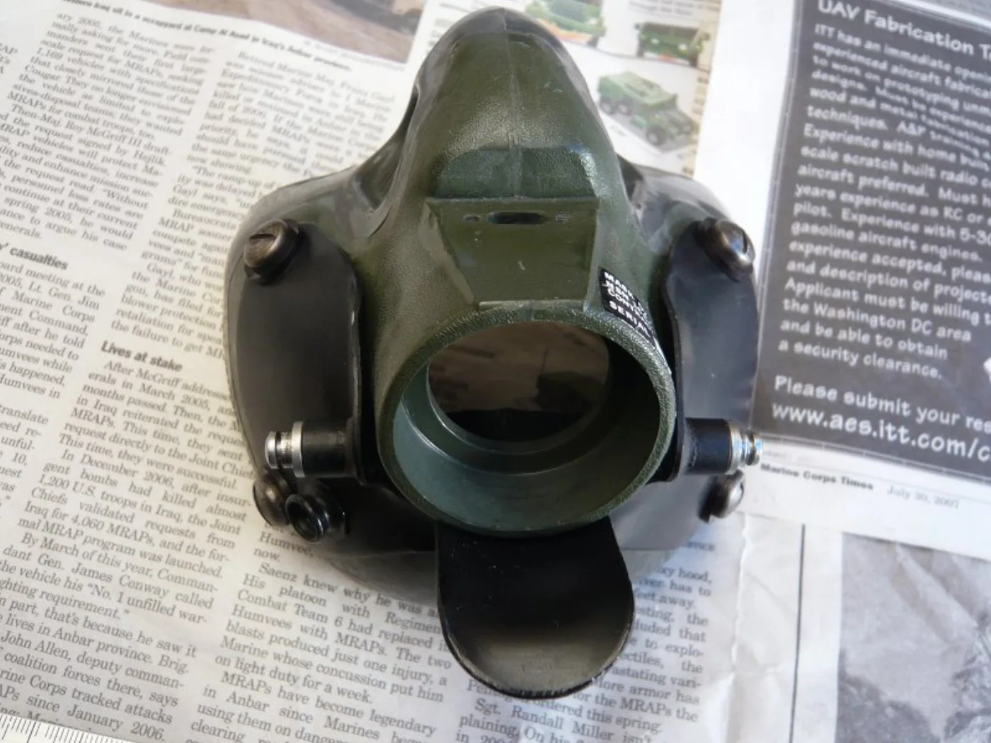 ミリタリーショップ 南国百貨店.COM|沖縄 MASK OXYGEN MBU-12/B [Z D-689] - MASK 記録写真7