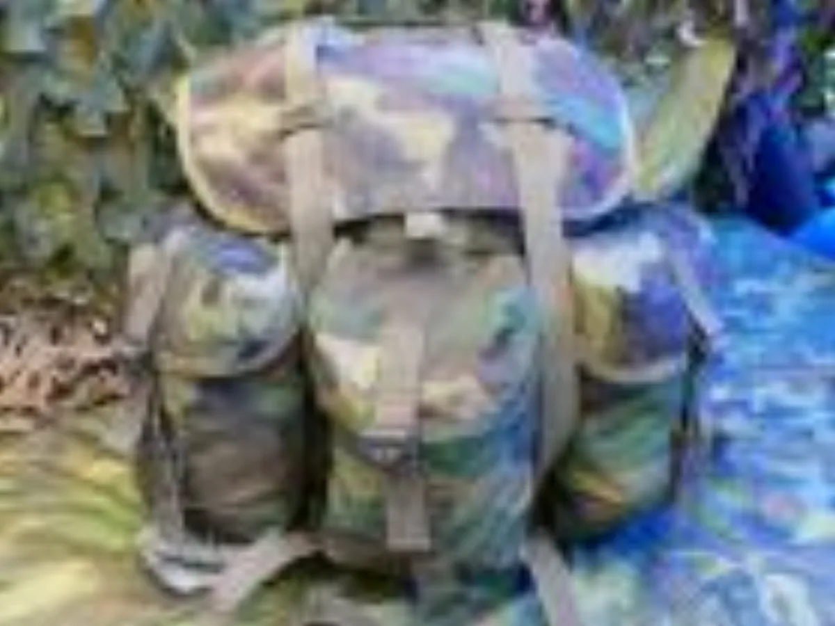 ミリタリーショップ 南国百貨店.COM|沖縄 アリスパック カモフラージュ ショルダー無し [Z F-398] - アリ 記録写真2