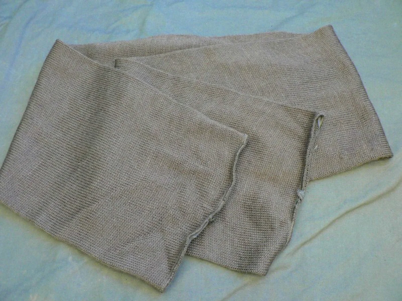 ミリタリーショップ 南国百貨店.COM|沖縄 SCARF NECKWEAR WOOL OLIVE GREEN 208 C 記録写真2