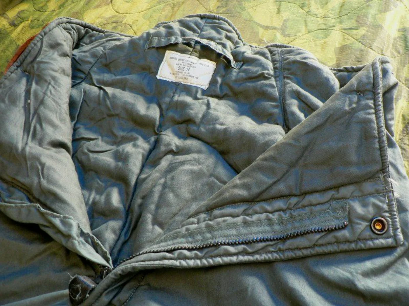ミリタリーショップ 南国百貨店.COM|沖縄 TROUSERS AIRCREW HEAVY ZONE F-1B SIZE 記録写真7
