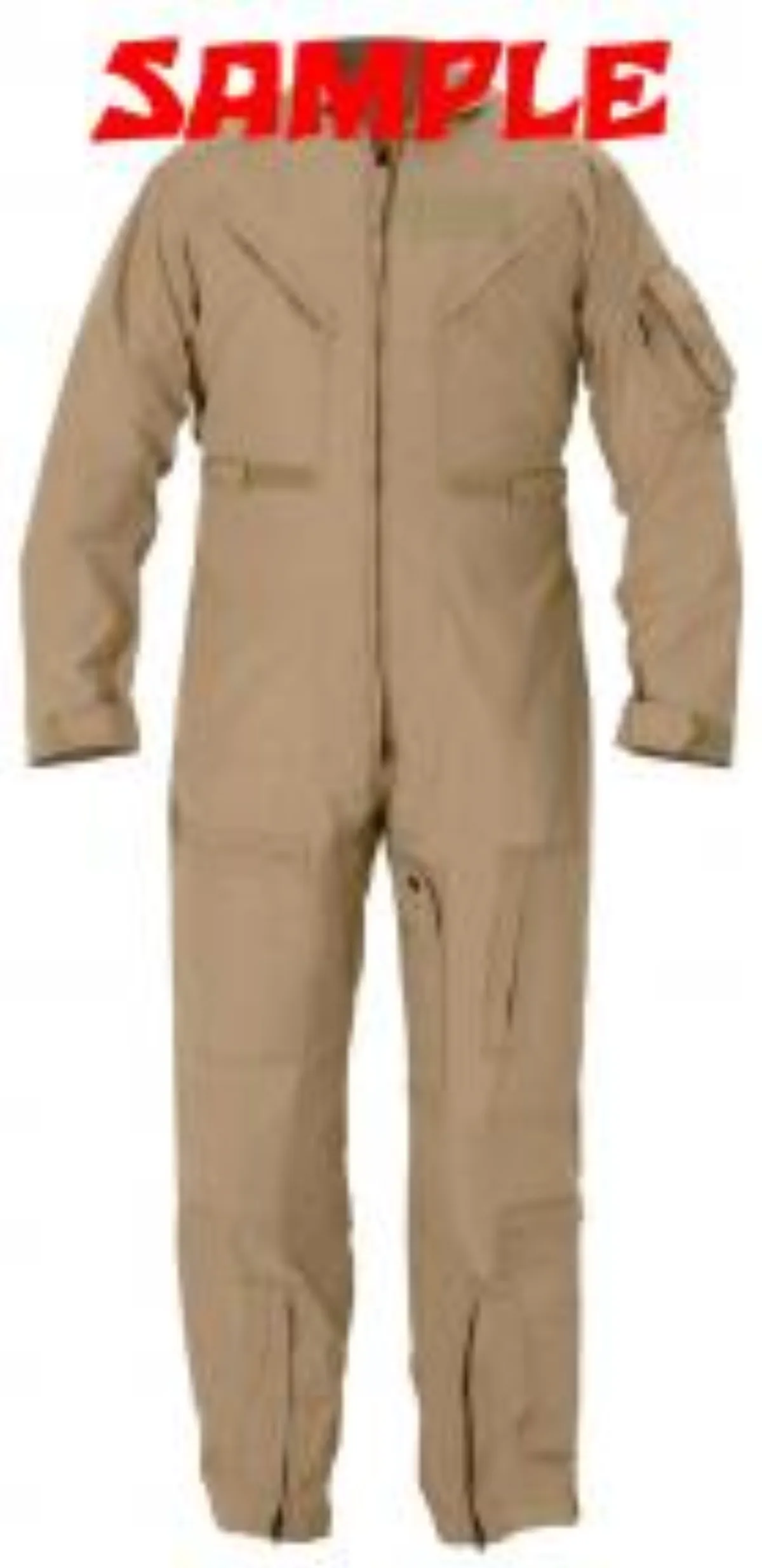 ミリタリーショップ 南国百貨店.COM|沖縄 CWU-27/P フライトスーツ 46R TAN 中古良品 [Z J-40 記録写真1