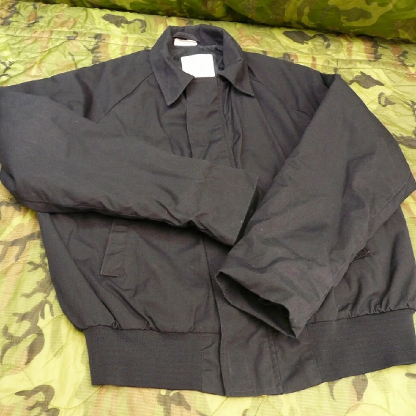 ミリタリーショップ 南国百貨店.COM|沖縄 JACKET UTILITY UNISEX ユーティリティジャケット 黒 記録写真4