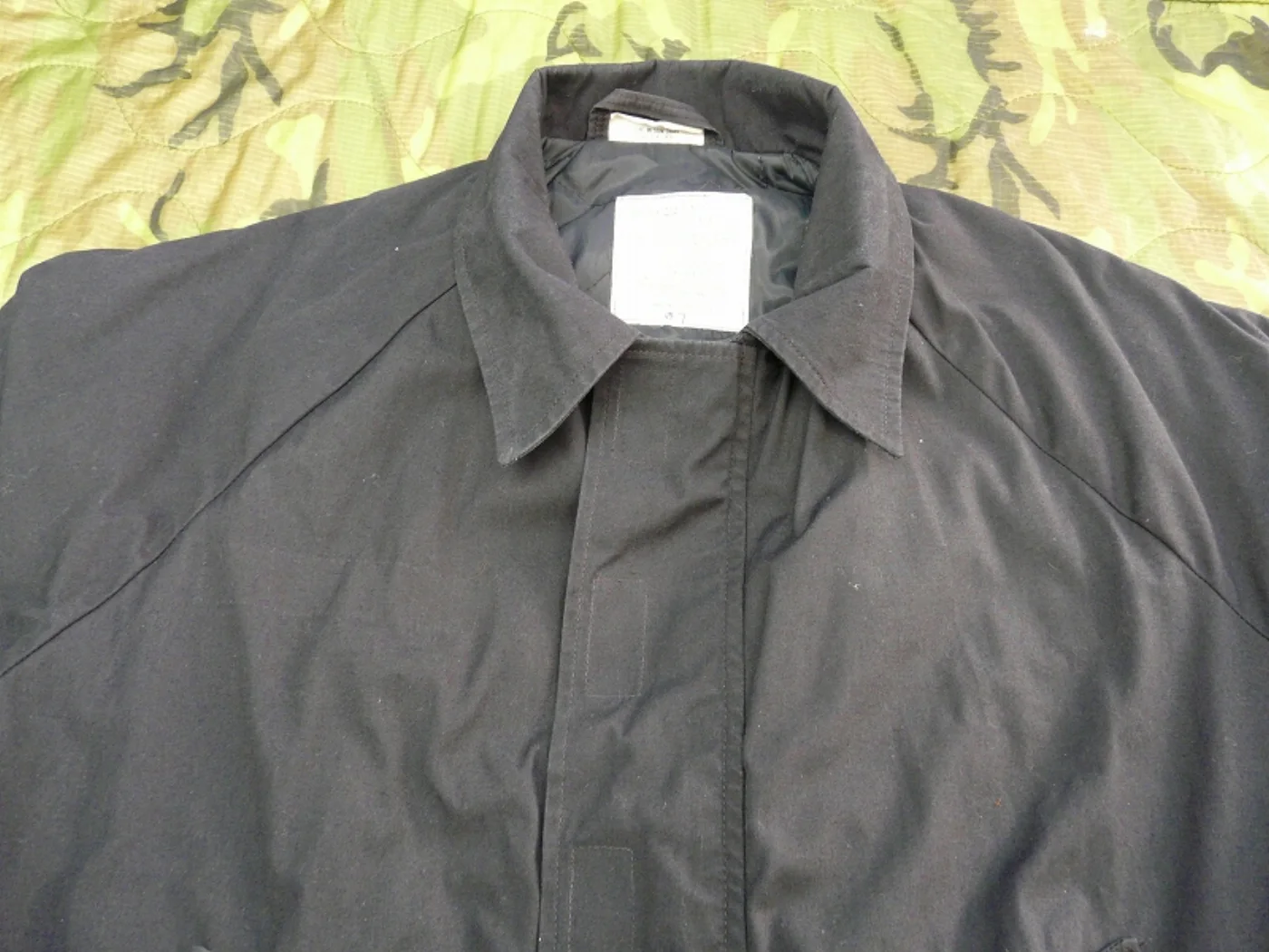 ミリタリーショップ 南国百貨店.COM|沖縄 JACKET UTILITY UNISEX ユーティリティジャケット 黒 記録写真5