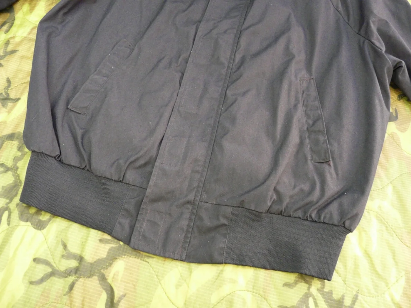 ミリタリーショップ 南国百貨店.COM|沖縄 JACKET UTILITY UNISEX ユーティリティジャケット 黒 記録写真6