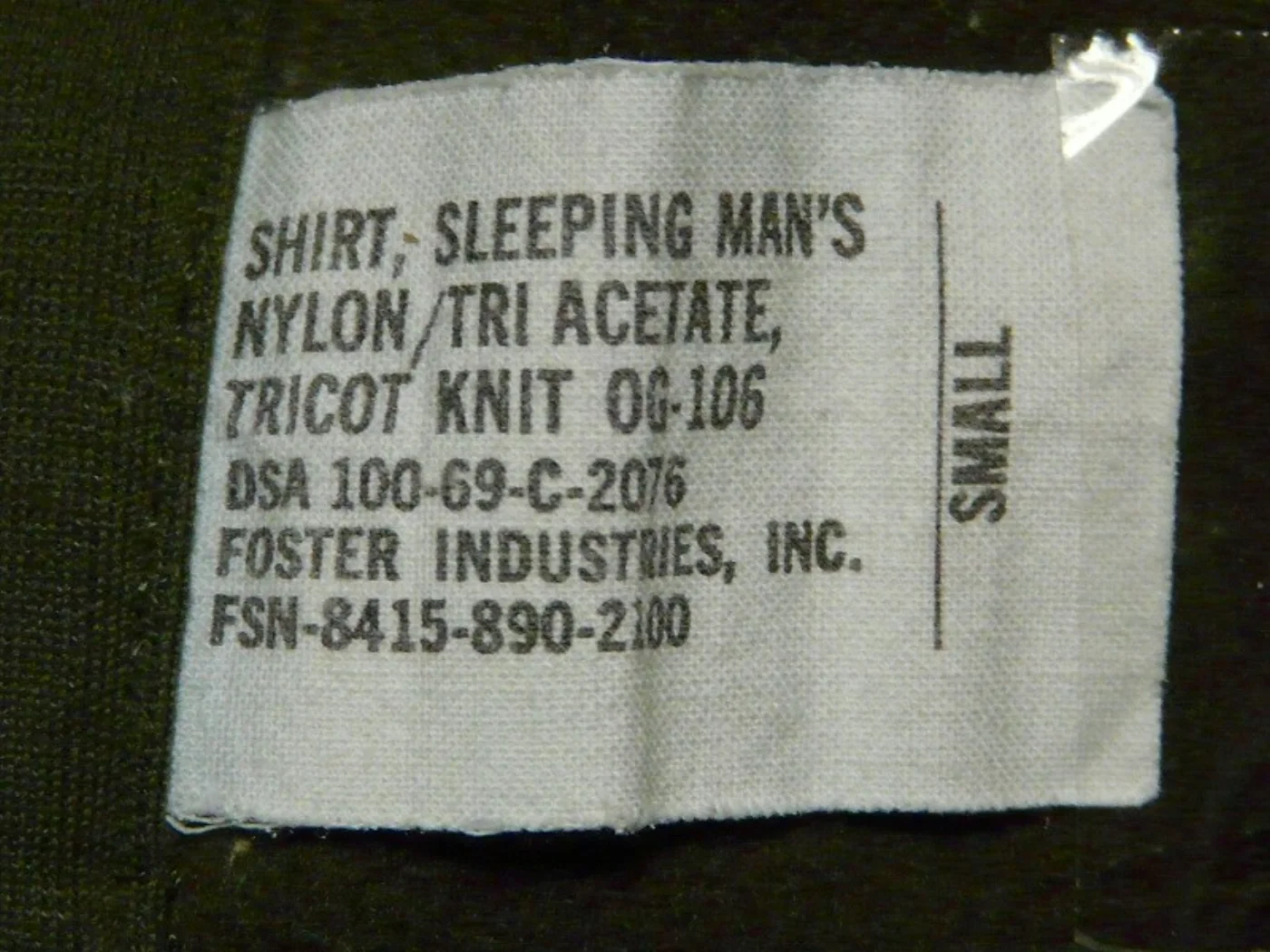 ミリタリーショップ 南国百貨店.COM|沖縄 SHIRT SLEEPING MAN 記録写真5