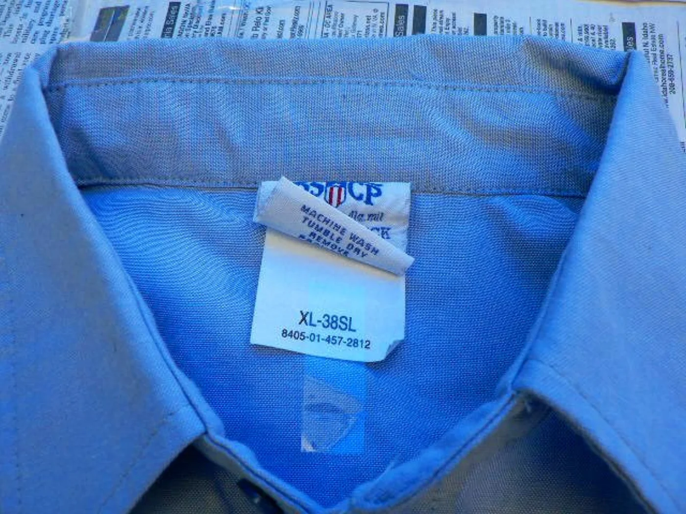 ミリタリーショップ 南国百貨店.COM|沖縄 U.S.NAVY シャツ XL [G-512] - U.S.NAVY シャ 記録写真8