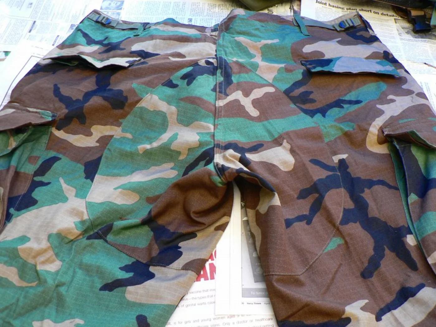 ミリタリーショップ 南国百貨店.COM|沖縄 迷彩パンツ BDU トラウザ XL-R 米軍実物 [Z-681 代替え] 記録写真6