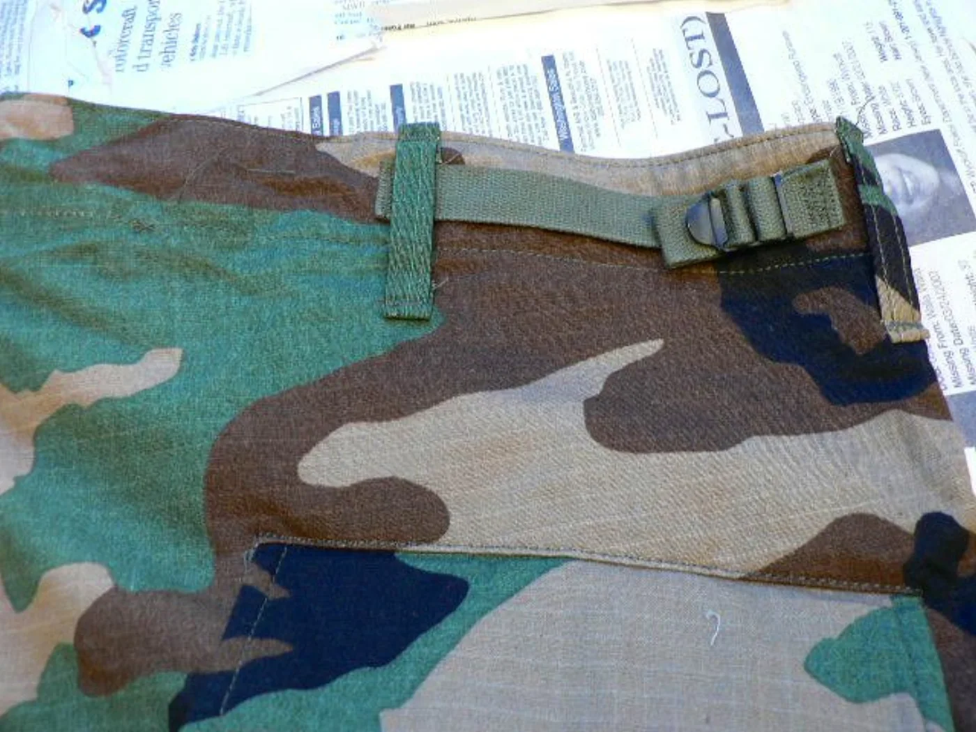 ミリタリーショップ 南国百貨店.COM|沖縄 迷彩パンツ BDU トラウザ XL-R 米軍実物 [Z-681 代替え] 記録写真7