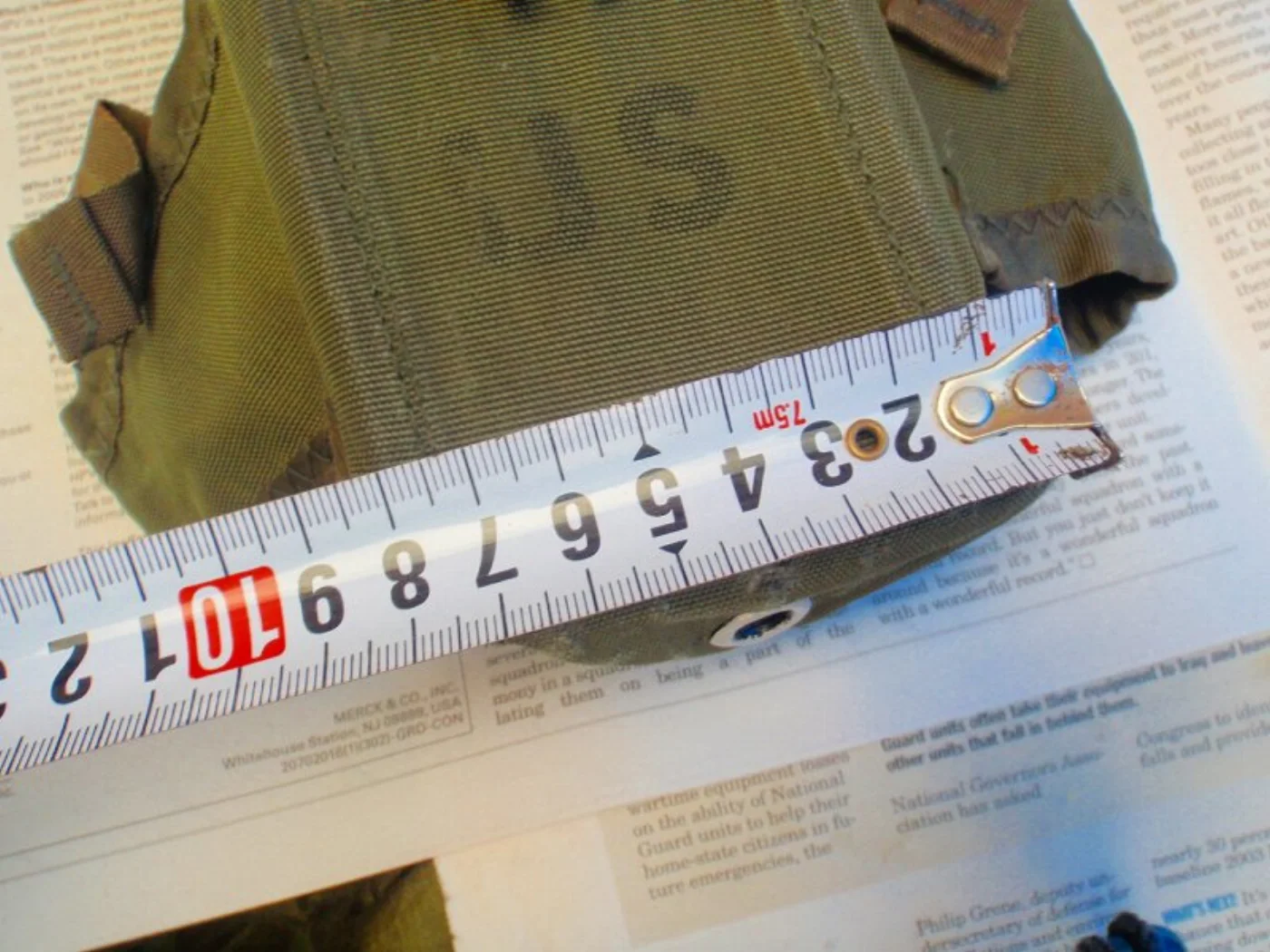 ミリタリーショップ 南国百貨店.COM|沖縄 ３連マガジンポーチ [C-664] - ３連マガジンポーチ米軍放出品 記録写真7