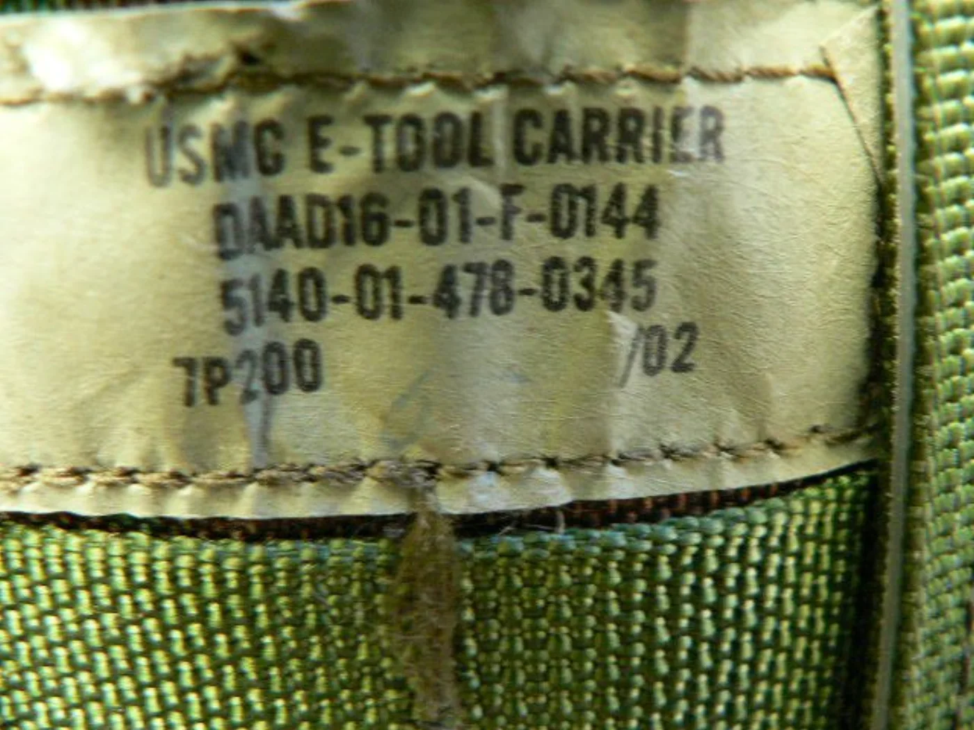 ミリタリーショップ 南国百貨店.COM|沖縄 USMC E-TOOL CARRIER [C-703 C-704] - U 記録写真3
