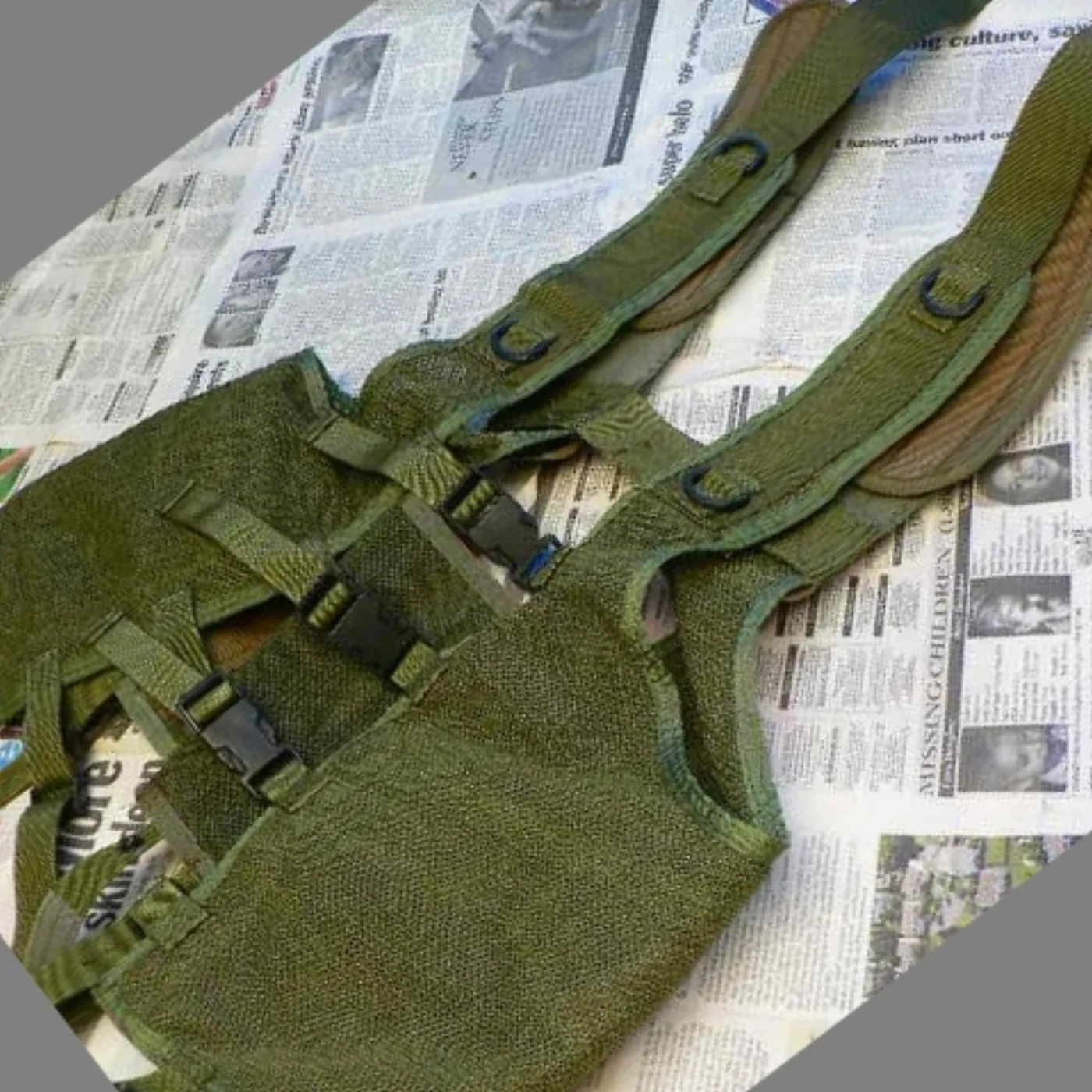 ミリタリーショップ 南国百貨店.COM|沖縄 ベスト 特殊部隊注文品 [Z L-138] - ベスト 特殊部隊注文品 記録写真2