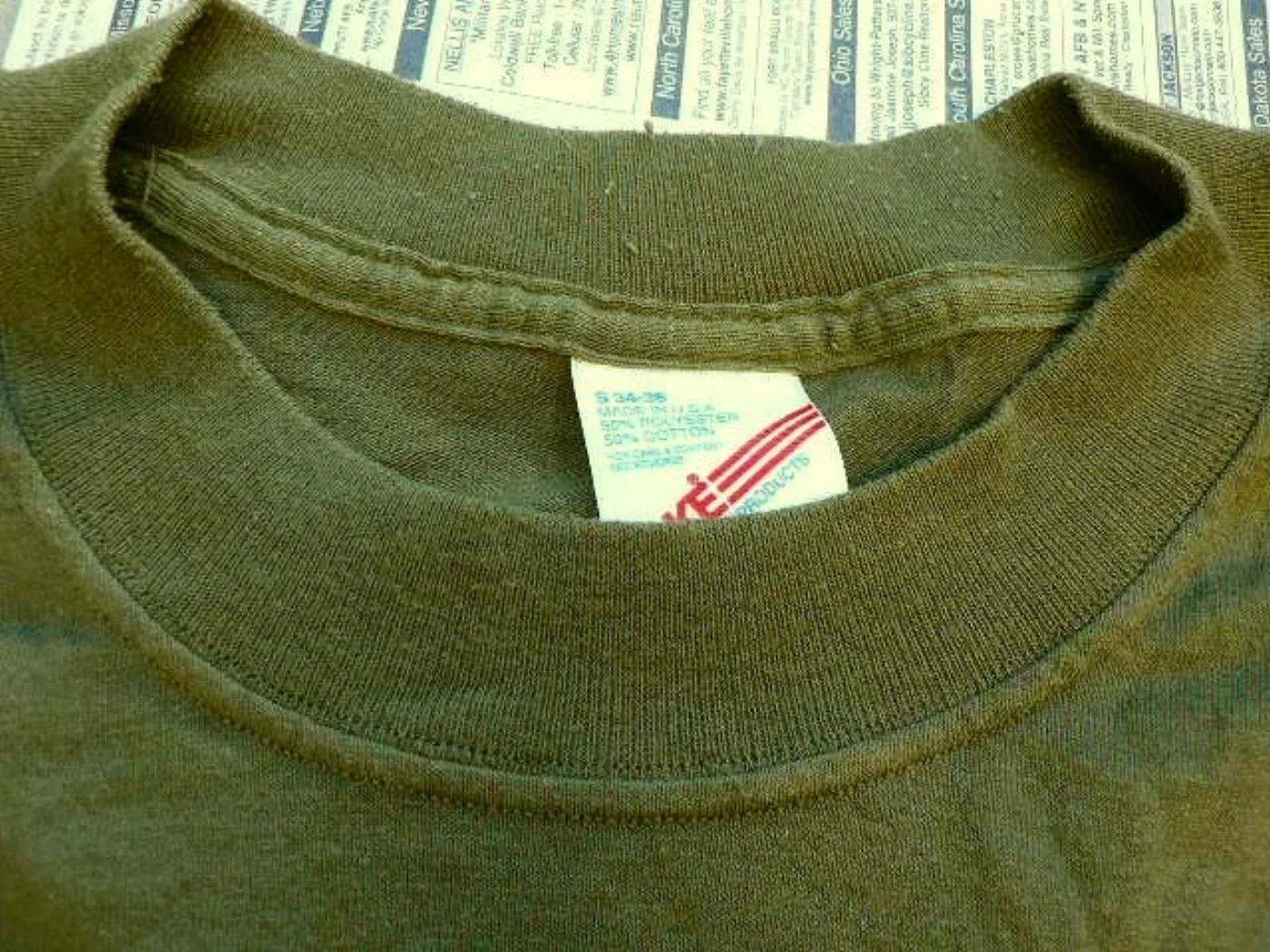 ミリタリーショップ 南国百貨店.COM|沖縄 USMC Tシャツ OD -S- [G-522] - USMC Tシャツ 記録写真4