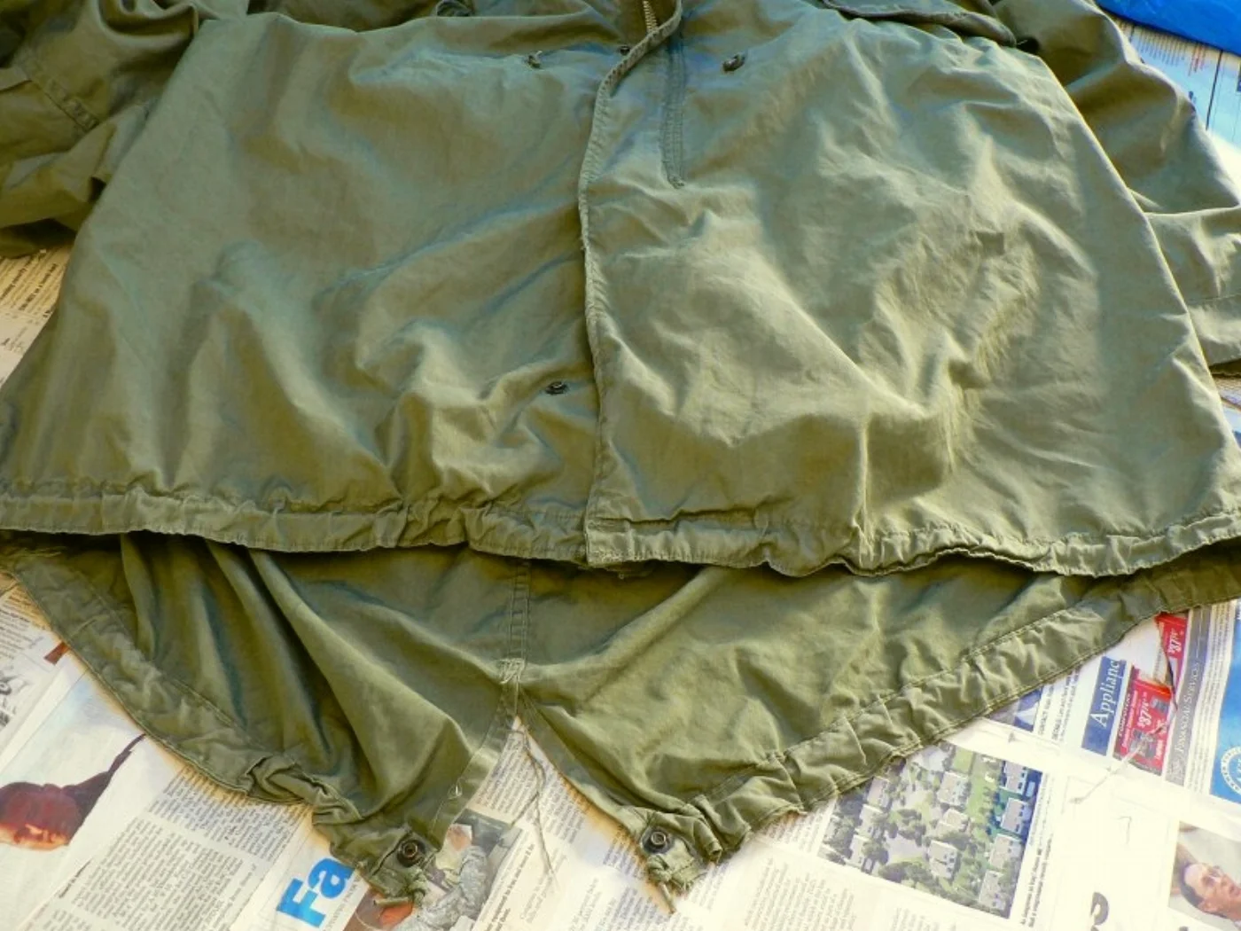 ミリタリーショップ 南国百貨店.COM|沖縄 51シェルパーカー PARKA-SHELL M-1951 ミリタリージャケ 記録写真6