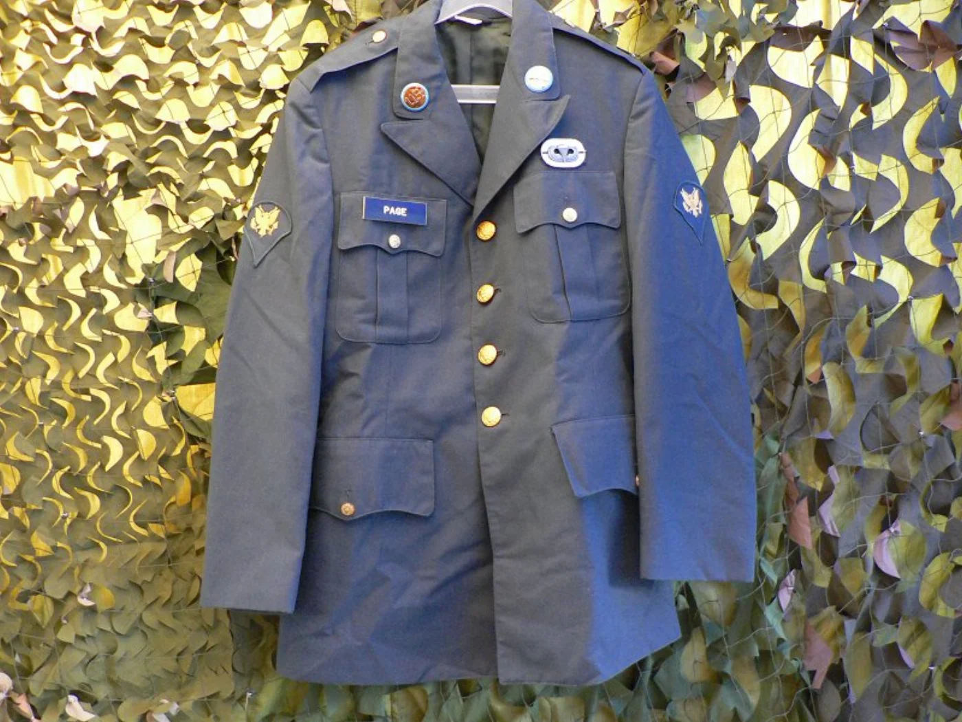 ミリタリーショップ 南国百貨店.COM|沖縄 ジャケット ARMY GREEN 36R Yシャツサービス [G-530+ 記録写真4