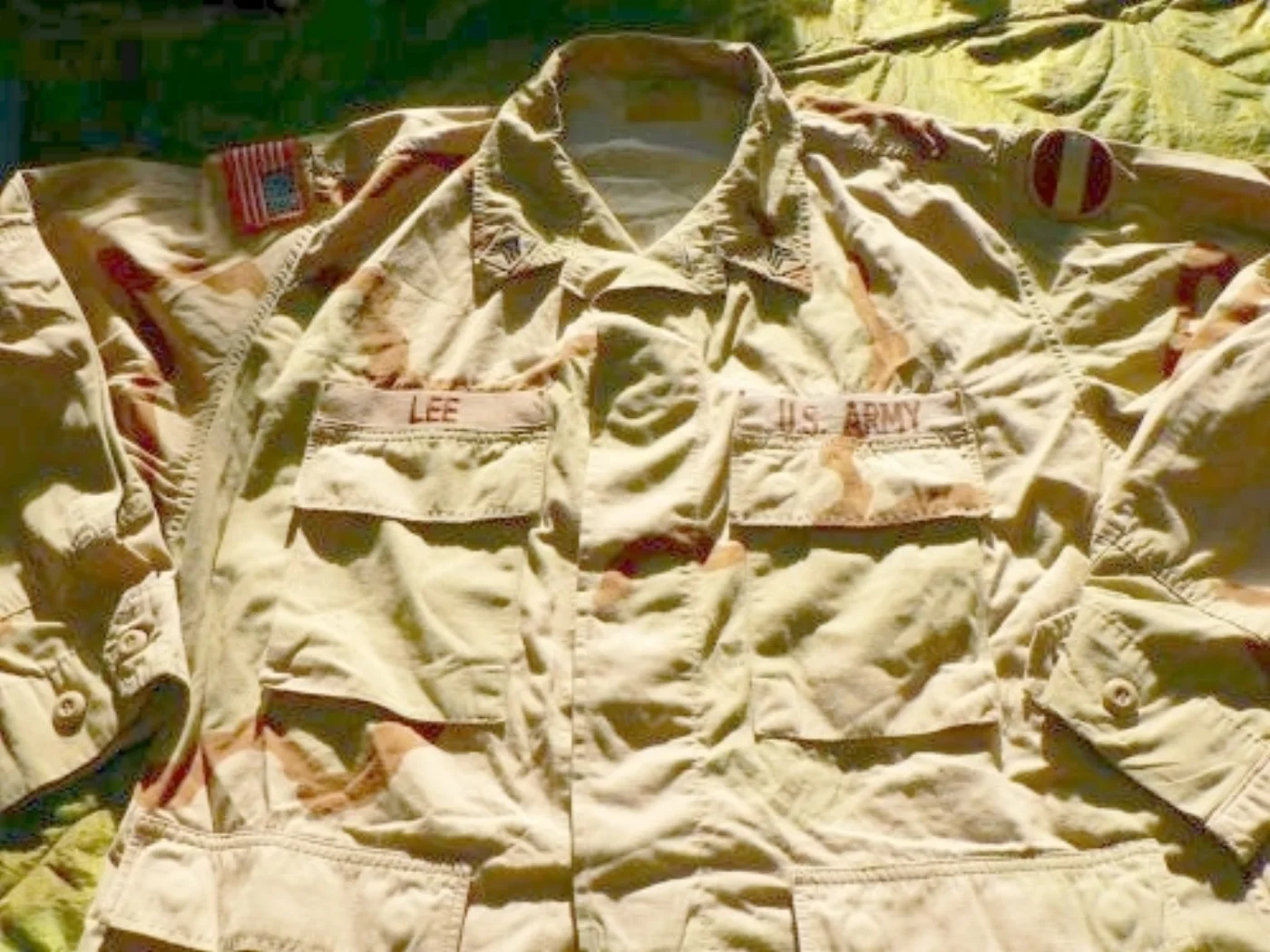 ミリタリーショップ 南国百貨店.COM|沖縄 3C ジャケット U.S.ARMY L-S Rip-Stop [Z-517 記録写真2