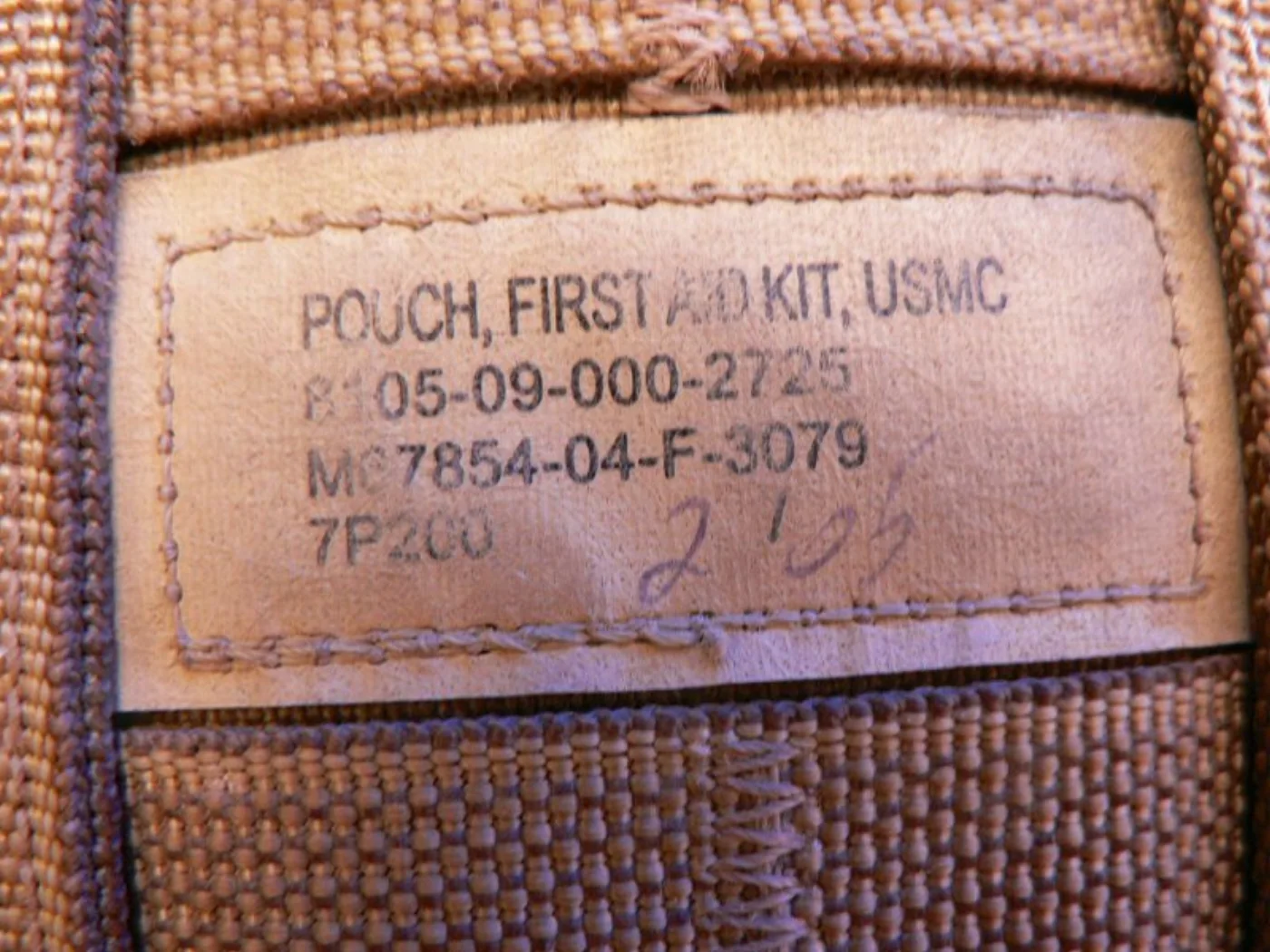ミリタリーショップ 南国百貨店.COM|沖縄 POUCH FIRST AID KIT USMC デザート [C-742] 記録写真3
