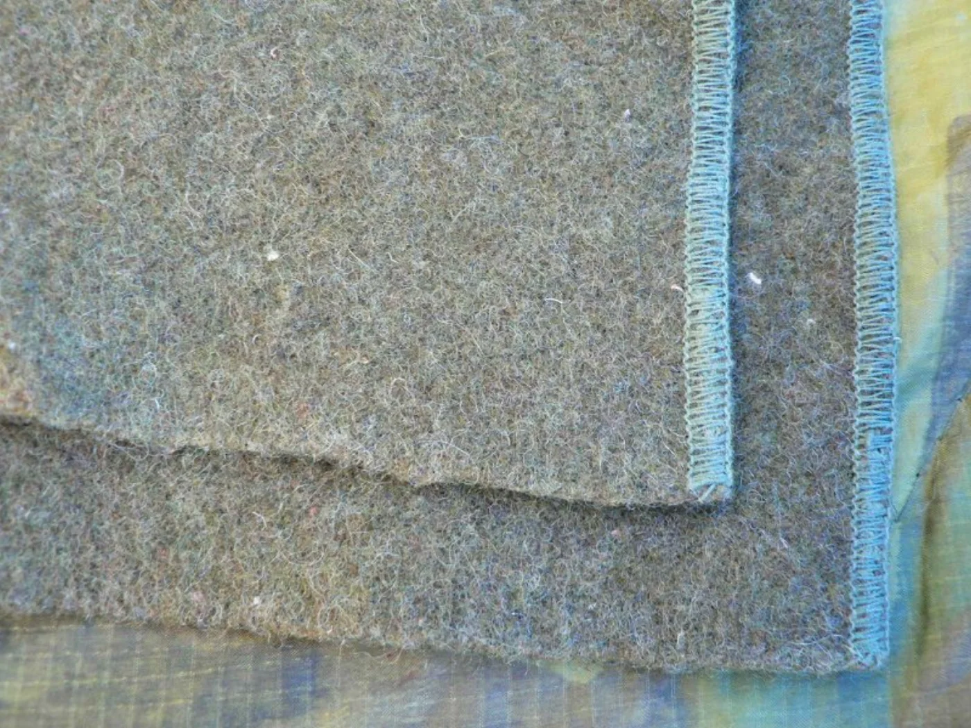 ミリタリーショップ 南国百貨店.COM|沖縄 US毛布 WOOL DLA100-91 [A-340] - US毛布おなじ 記録写真3