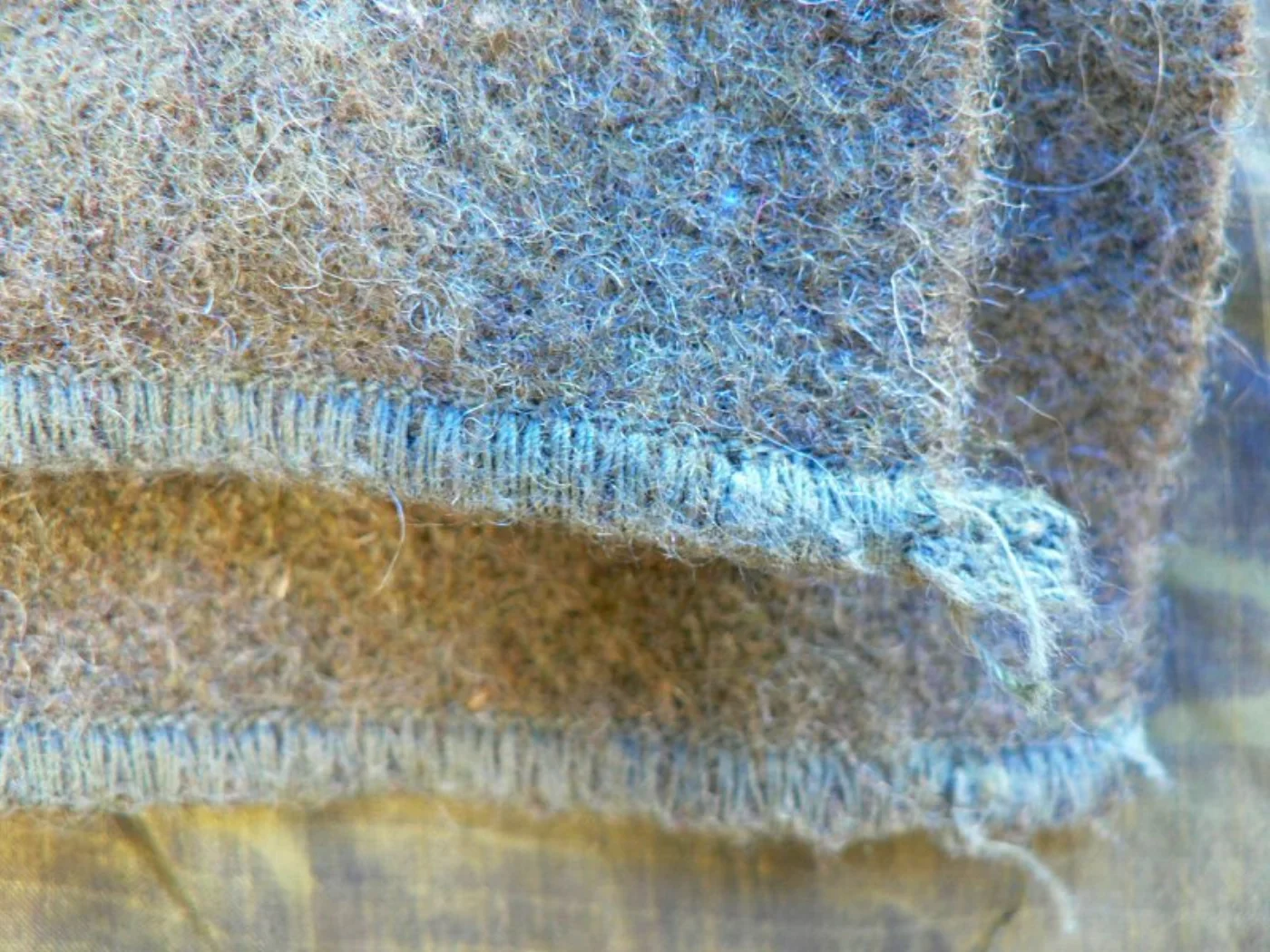 ミリタリーショップ 南国百貨店.COM|沖縄 US毛布 WOOL DLA [A-344] - US毛布おなじみの緑色した 記録写真4