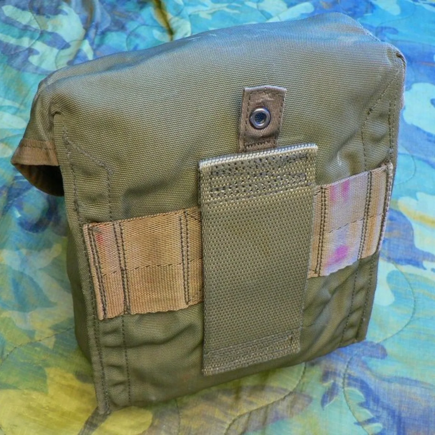 ミリタリーショップ 南国百貨店.COM|沖縄 ポーチ OD [C-776] - 米軍放出品のポーチカラー：ODサイズ：約 記録写真4