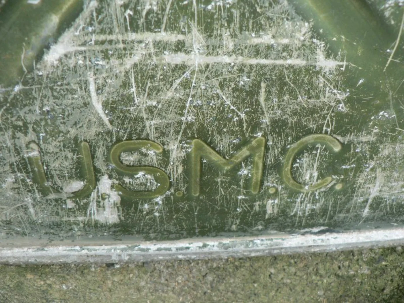 ミリタリーショップ 南国百貨店.COM|沖縄 USMC 古い水缶 アルミ製 希少品 [Z B-560] - USMC 古 記録写真4