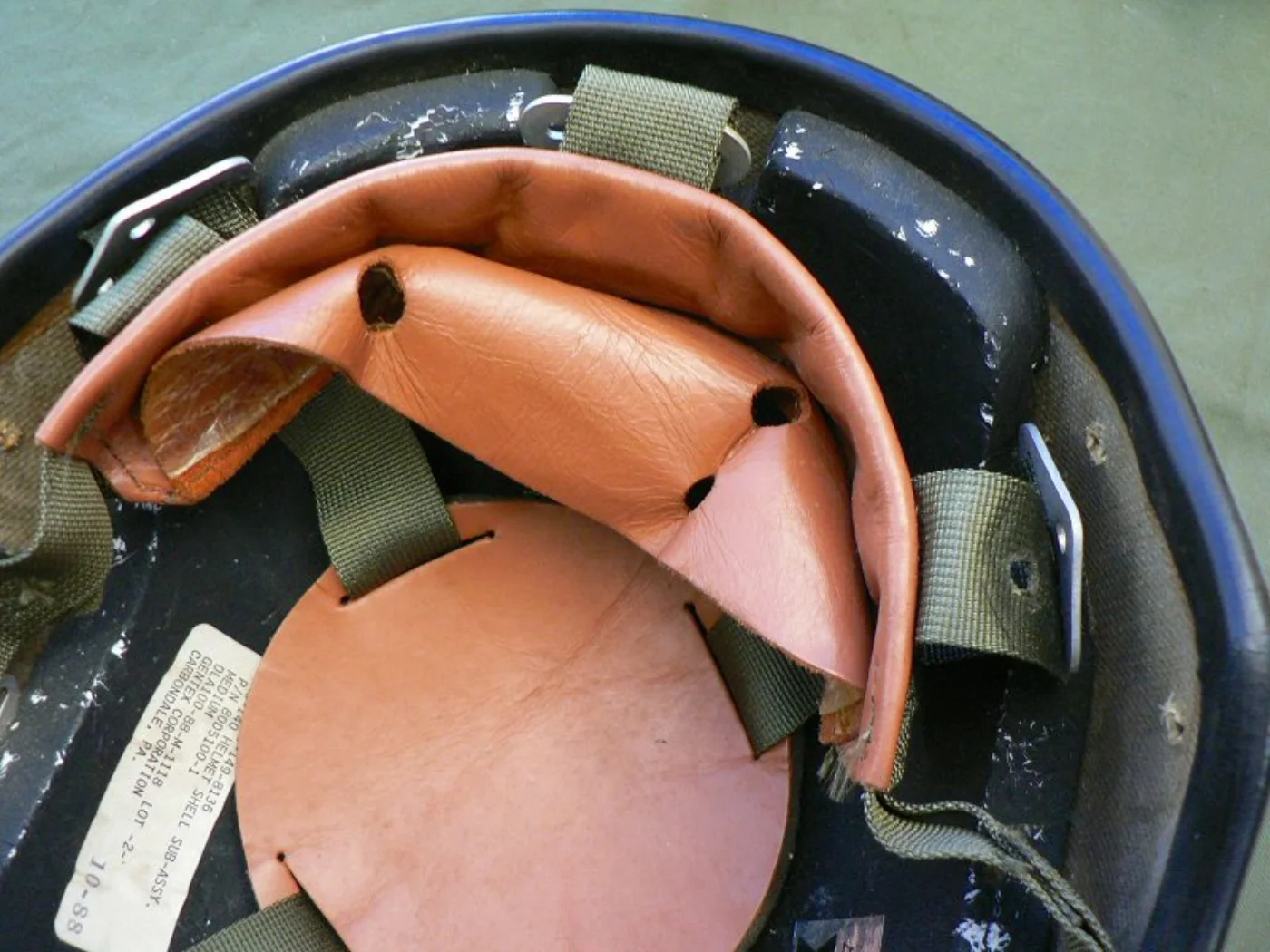 ミリタリーショップ 南国百貨店.COM|沖縄 ヘリクルーヘルメット ジャンク MC-140 HELMET SHELL [ 記録写真8