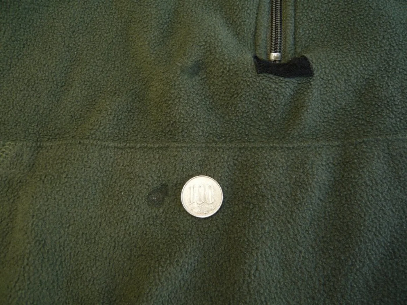ミリタリーショップ 南国百貨店.COM|沖縄 ポーラテックフリース OD Lサイズ [H-214] - ポーラテックフリ 記録写真6