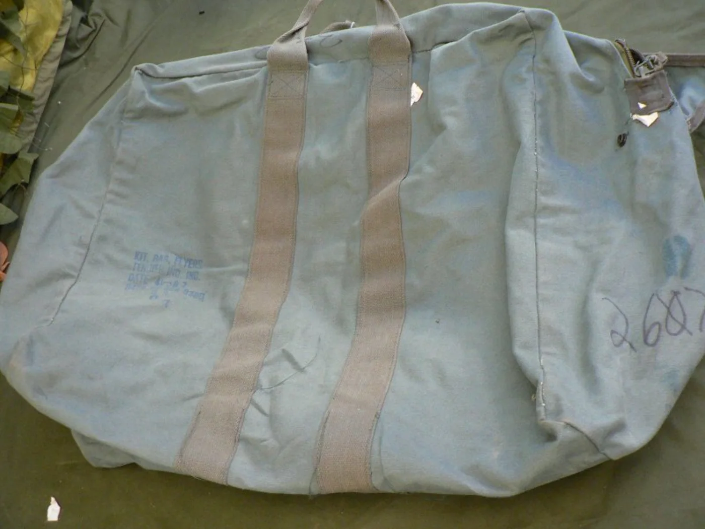 ミリタリーショップ 南国百貨店.COM|沖縄 KIT BAG FLYERS キットバッグ 30x58x50cm [F-4 記録写真3