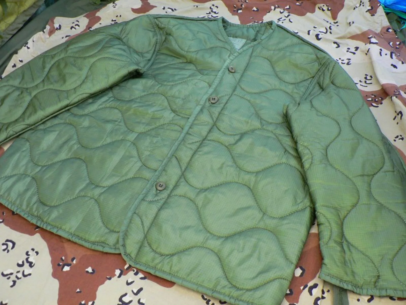ミリタリーショップ 南国百貨店.COM|沖縄 LINER COLD WEATHER COAT LARGE 新品 [K-2 記録写真3