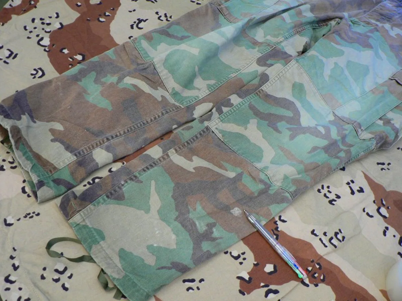 ミリタリーショップ 南国百貨店.COM|沖縄 BDU 迷彩パンツ M-R [Z-778] - BDU 迷彩パンツ M-R 記録写真5