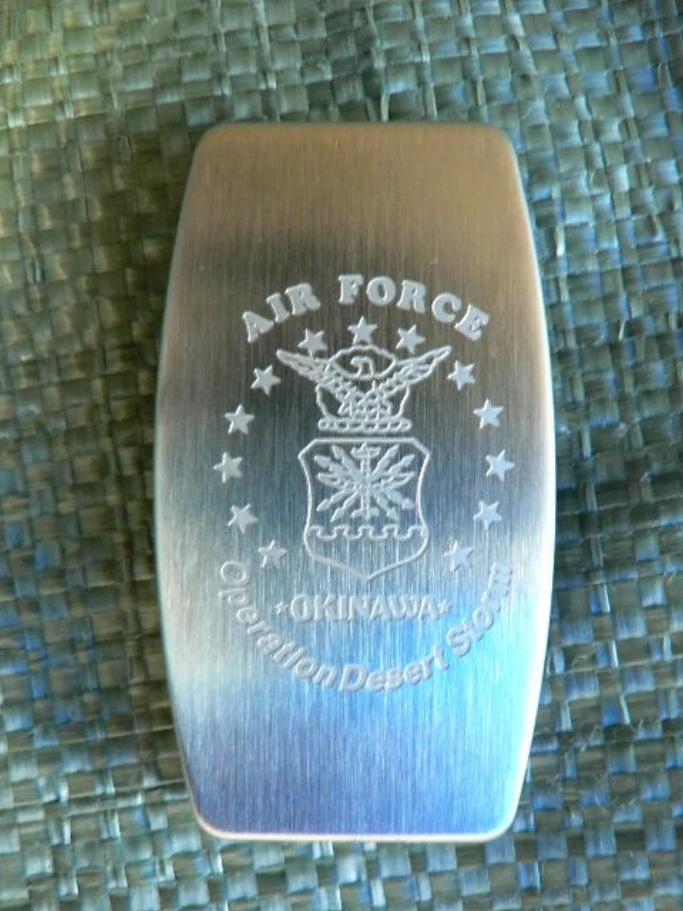 ミリタリーショップ 南国百貨店.COM|沖縄 AIRFORCE マネークリップ ナイフ zippo KNIFE [D-7 記録写真3