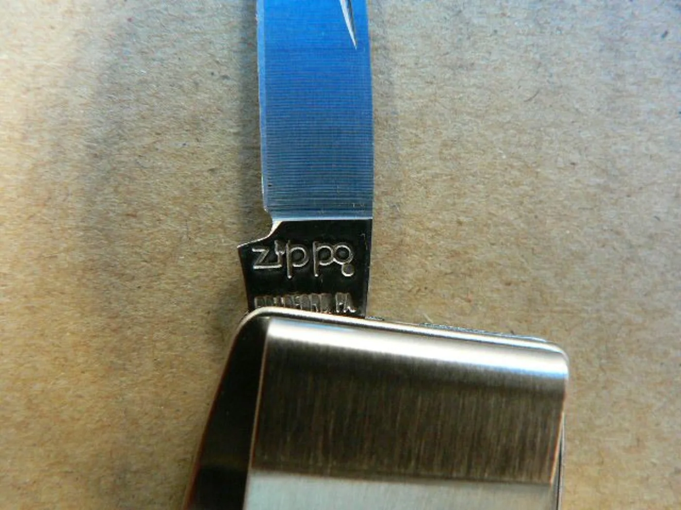 ミリタリーショップ 南国百貨店.COM|沖縄 AIRFORCE マネークリップ ナイフ zippo KNIFE [D-7 記録写真6