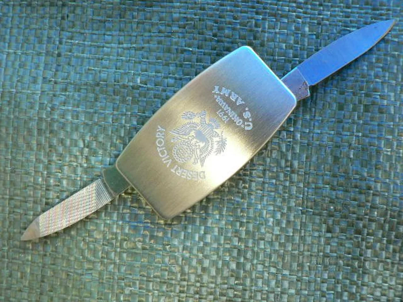 ミリタリーショップ 南国百貨店.COM|沖縄 U.S.ARMY マネークリップ ナイフ zippo KNIFE [D-7 記録写真5