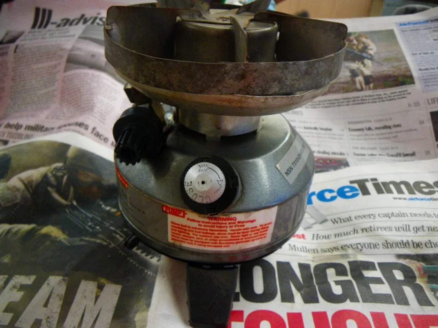 ミリタリーショップ 南国百貨店.COM|沖縄 軍用ストーブ PEAK1 MULTI FUEL STOBE [D-848] 記録写真2