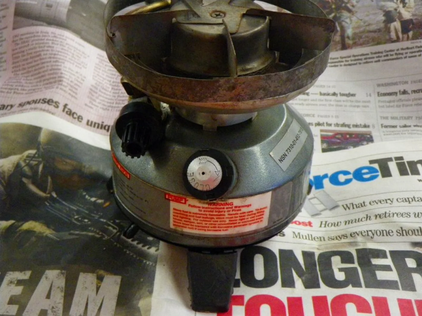 ミリタリーショップ 南国百貨店.COM|沖縄 軍用ストーブ PEAK1 MULTI FUEL STOBE [D-848] 記録写真3