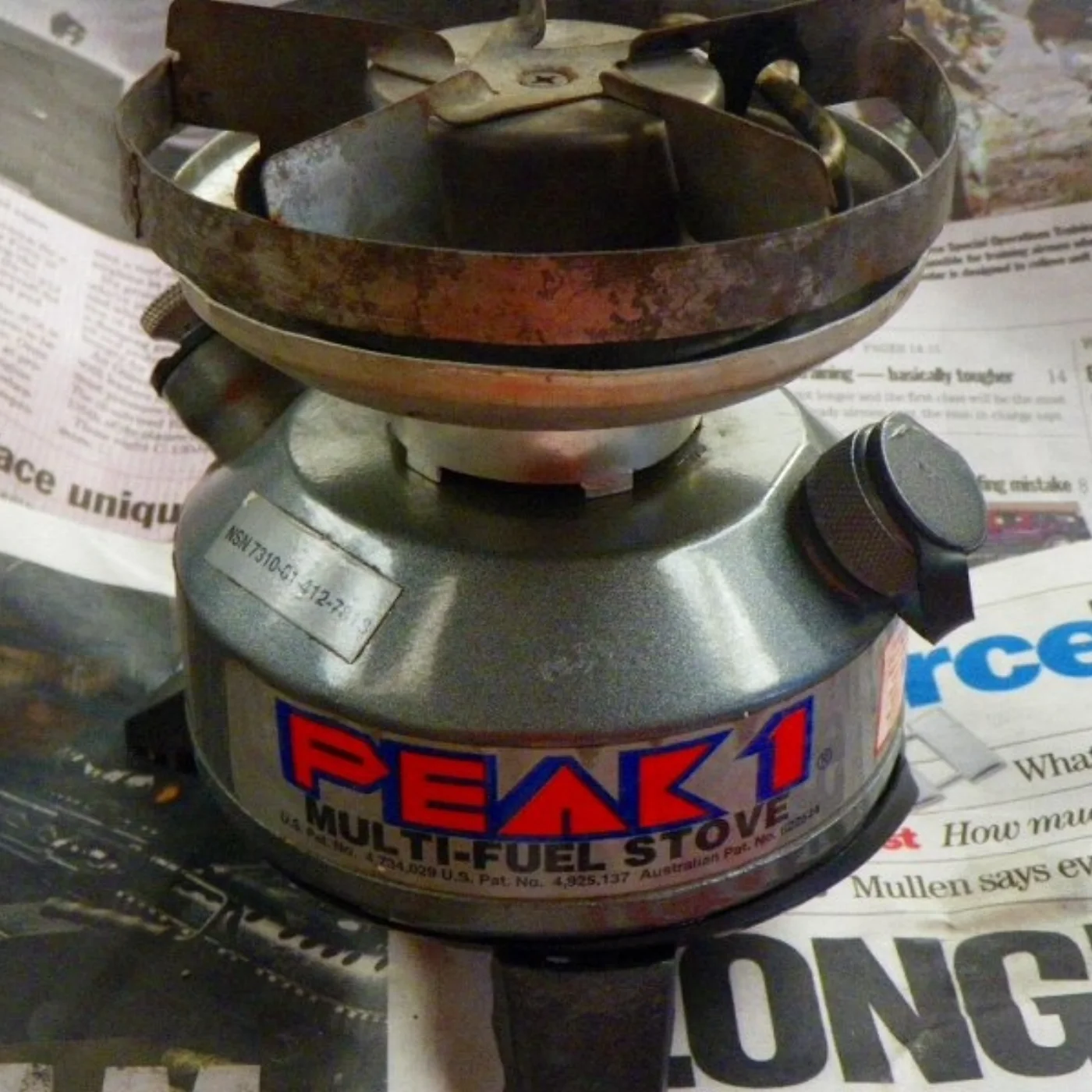 ミリタリーショップ 南国百貨店.COM|沖縄 軍用ストーブ PEAK1 MULTI FUEL STOBE [D-848] 記録写真4