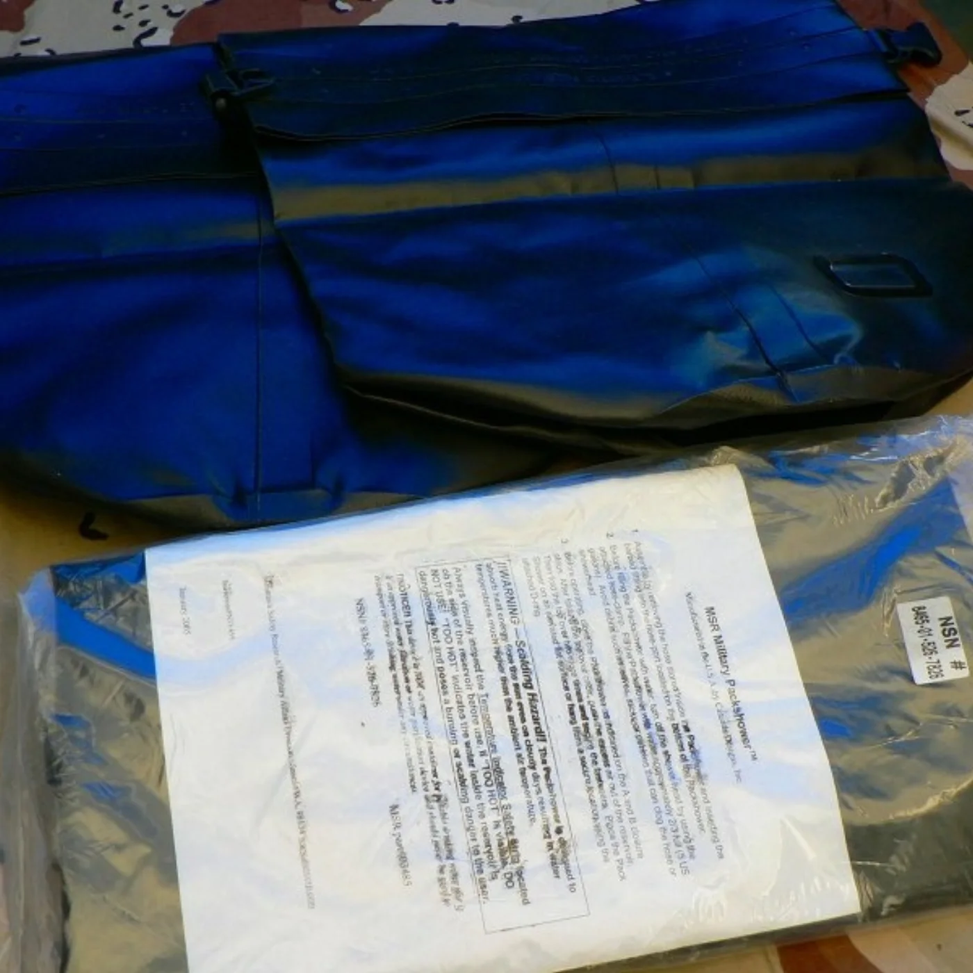 ミリタリーショップ 南国百貨店.COM|沖縄 防水バッグ シャワー 多目的バッグ MSR Military Packsh 記録写真2