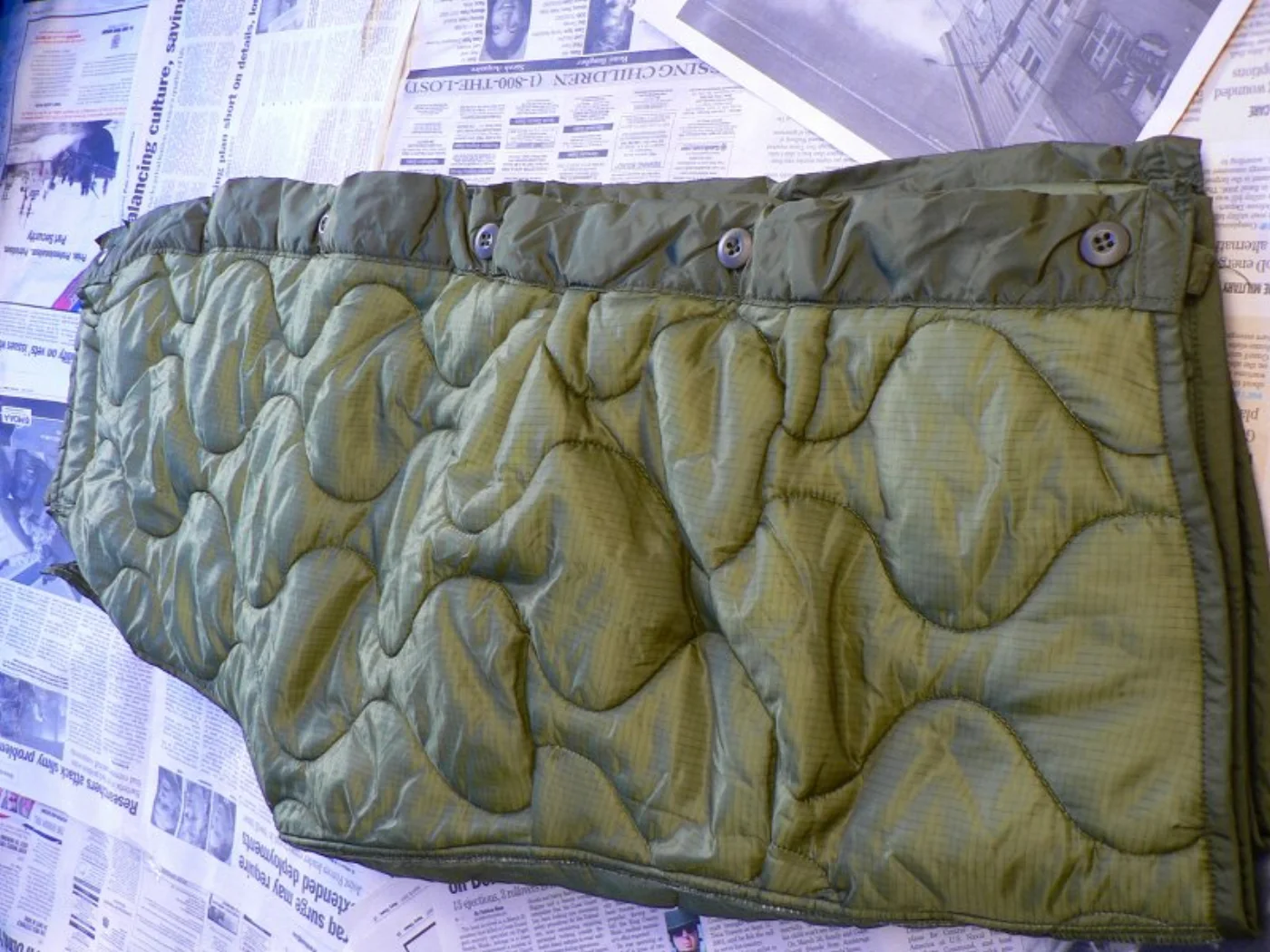ミリタリーショップ 南国百貨店.COM|沖縄 M65パンツ用ライナー 新品 M-L [K-215] - M65パンツ用ラ 記録写真5