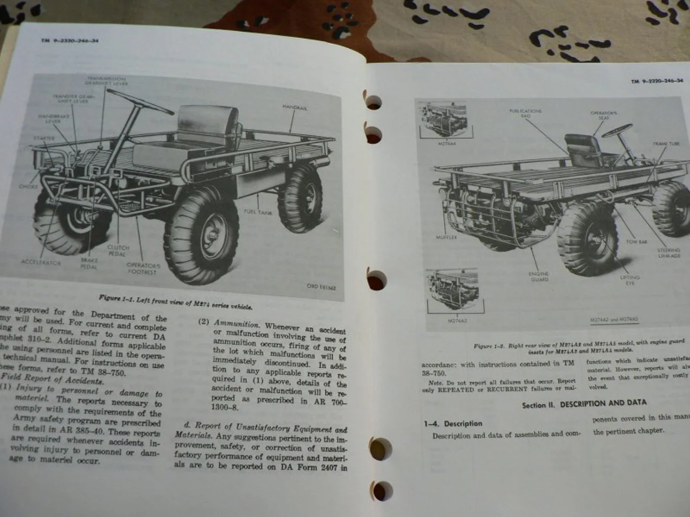 ミリタリーショップ 南国百貨店.COM|沖縄 TRUCK PLATFORM UTILITY M274A2 1967 マニ 記録写真4