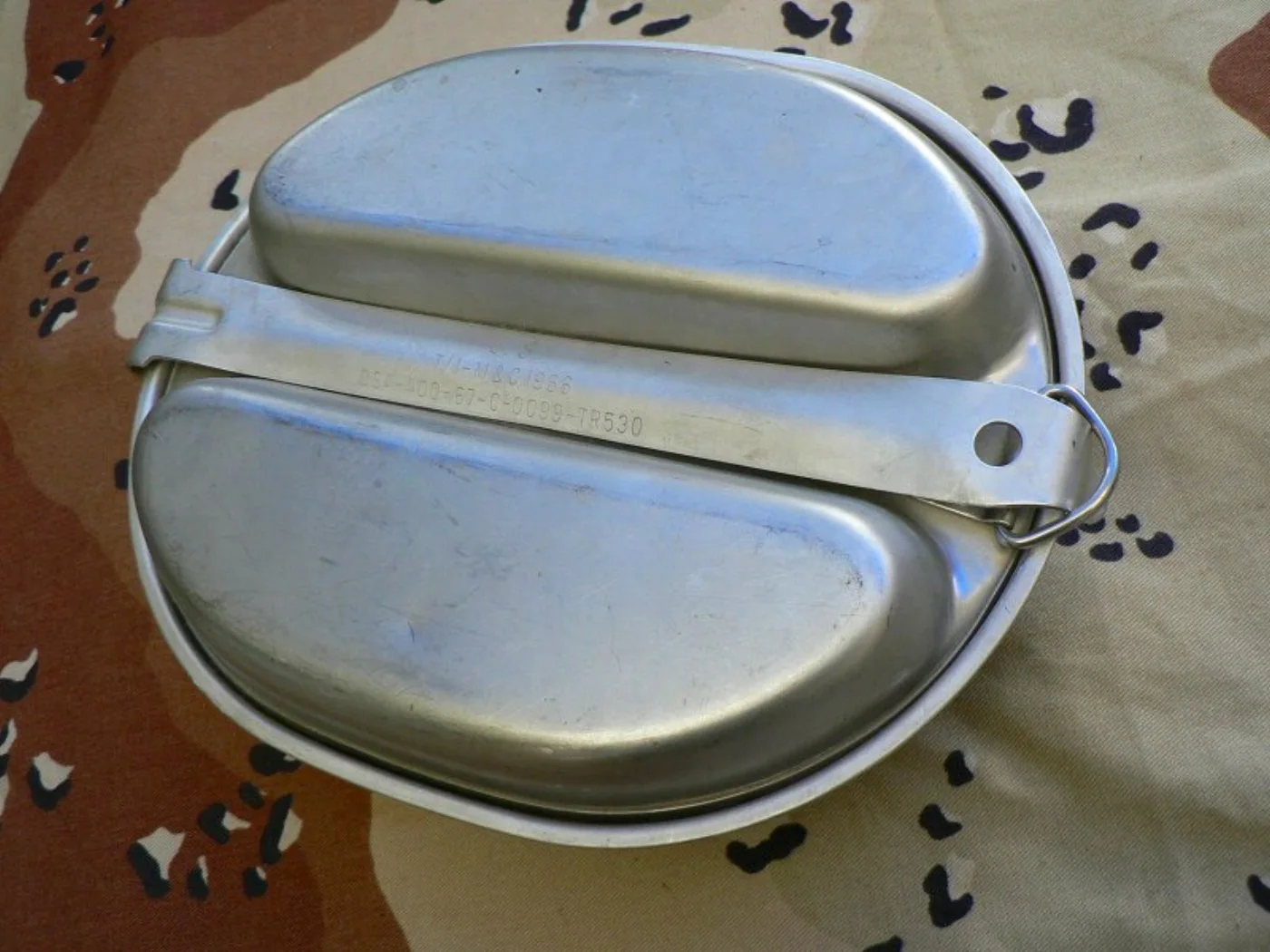 ミリタリーショップ 南国百貨店.COM|沖縄 メスキットパン 1966 [B-594] - メスキットパン 1966米軍 記録写真4