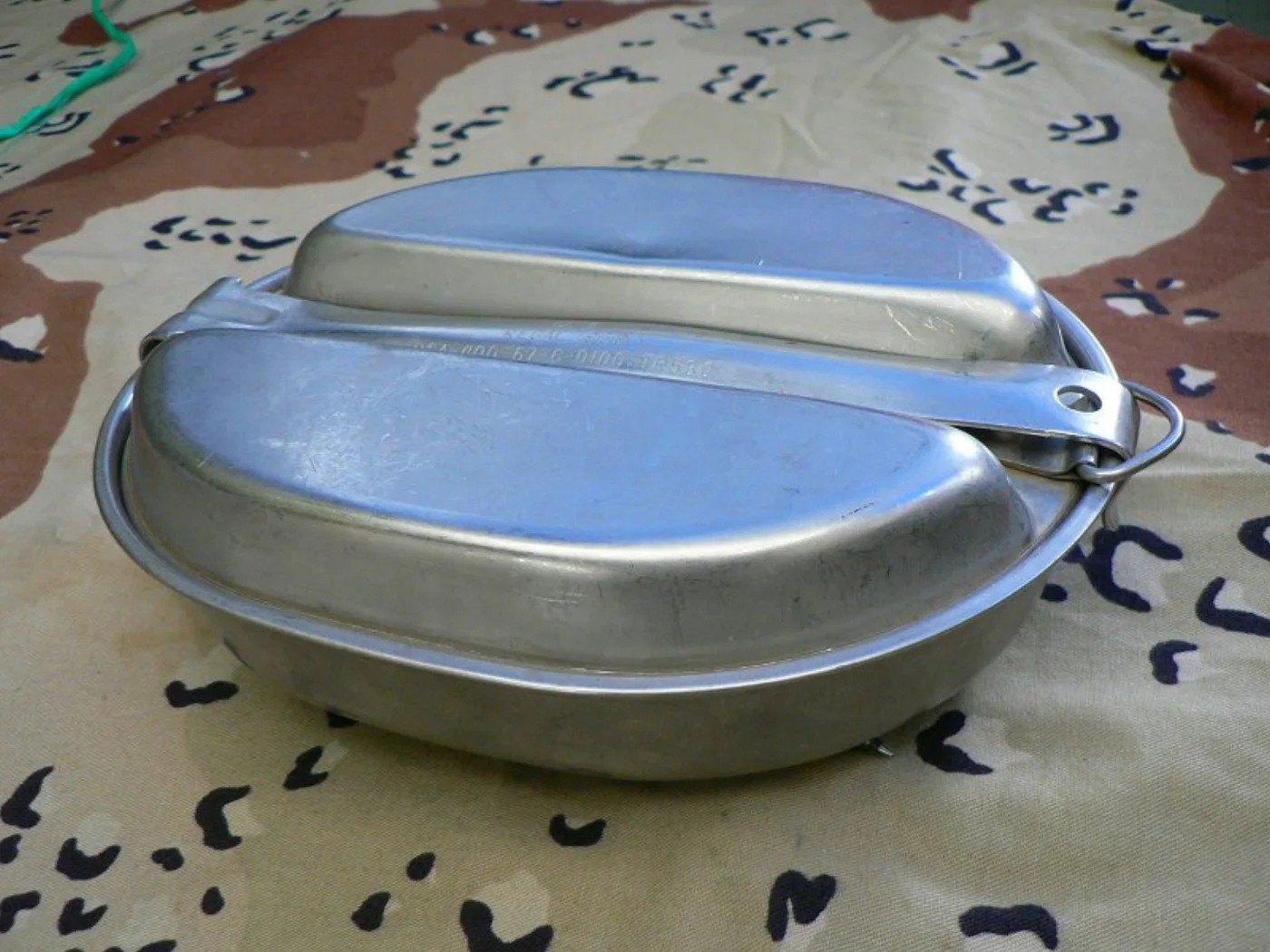 ミリタリーショップ 南国百貨店.COM|沖縄 メスキットパン 1966 [B-595] - メスキットパン 1966沖縄 記録写真2