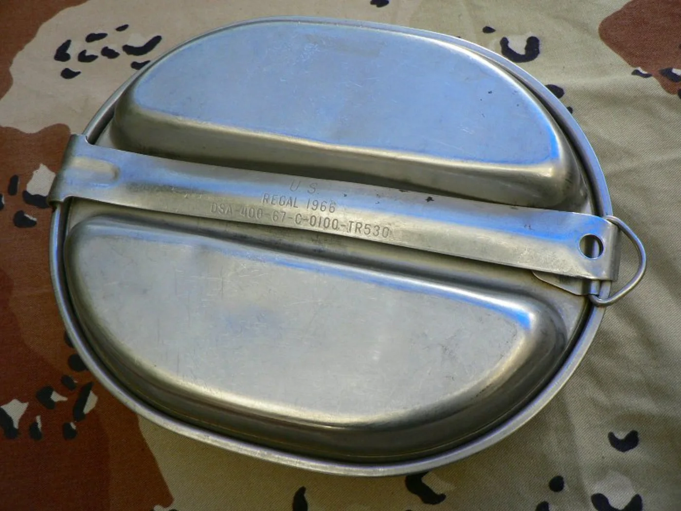 ミリタリーショップ 南国百貨店.COM|沖縄 メスキットパン 1966 [B-595] - メスキットパン 1966沖縄 記録写真4