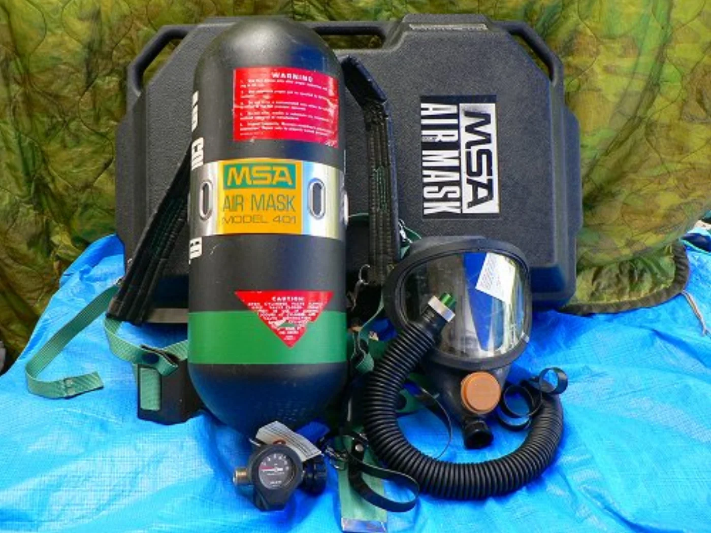ミリタリーショップ 南国百貨店.COM|沖縄 AIR MASK 酸素ボンベ [B-403] - 米軍放出品・新品未使用・ 記録写真2
