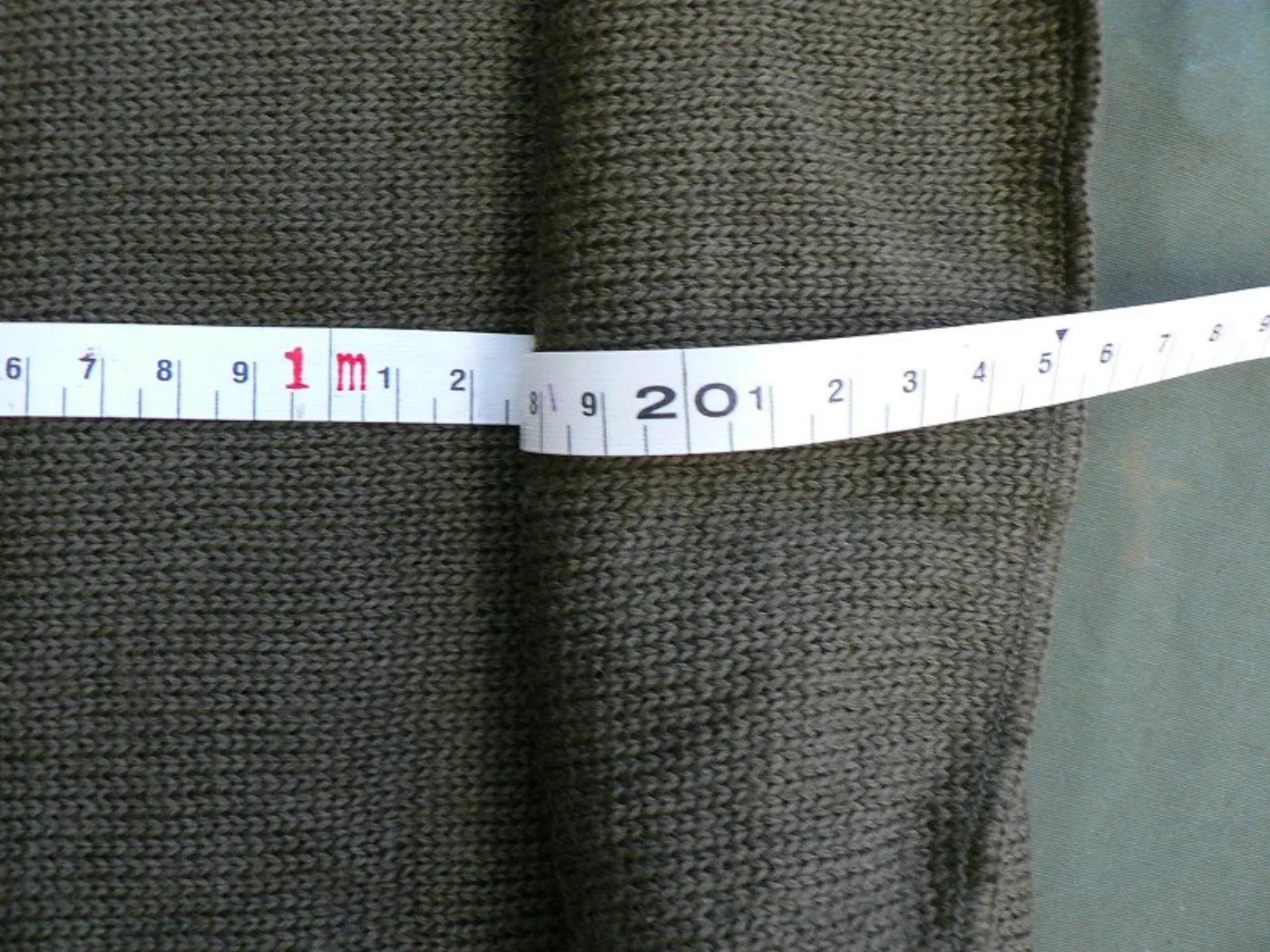 ミリタリーショップ 南国百貨店.COM|沖縄 SCARF NECKWEAR MENS WOOL GREEN 新品 [H- 記録写真3