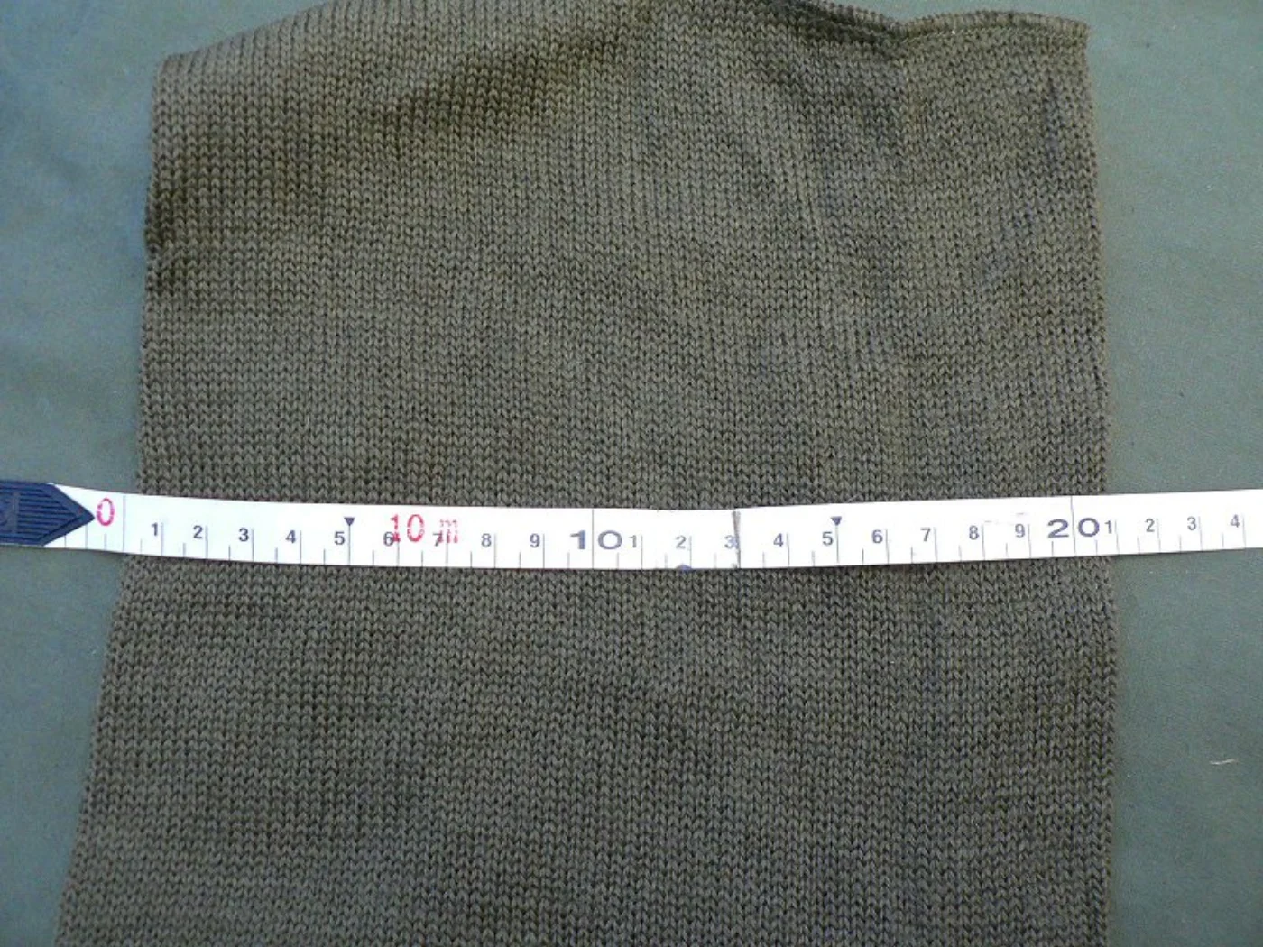 ミリタリーショップ 南国百貨店.COM|沖縄 SCARF NECKWEAR MENS WOOL GREEN 新品 [H- 記録写真4