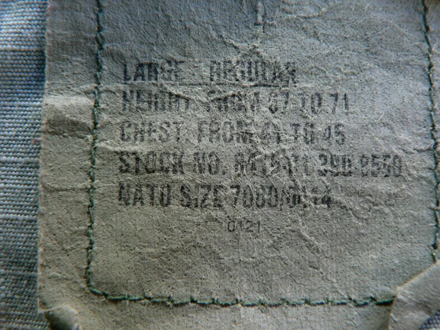 ミリタリーショップ 南国百貨店.COM|沖縄 迷彩ジャケット L-R Rip-Stop [A Z-842] - 迷彩ジャ 記録写真2