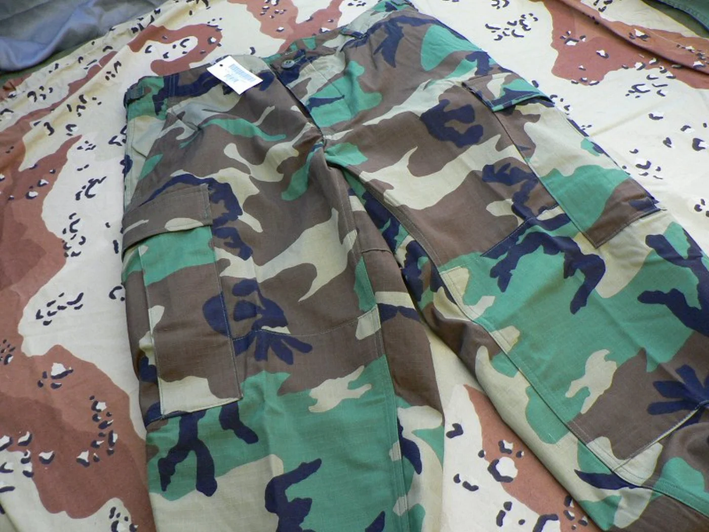 ミリタリーショップ 南国百貨店.COM|沖縄 BDU 迷彩パンツ M-XS 新品 [Z-855] - BDU 迷彩パンツ 記録写真6
