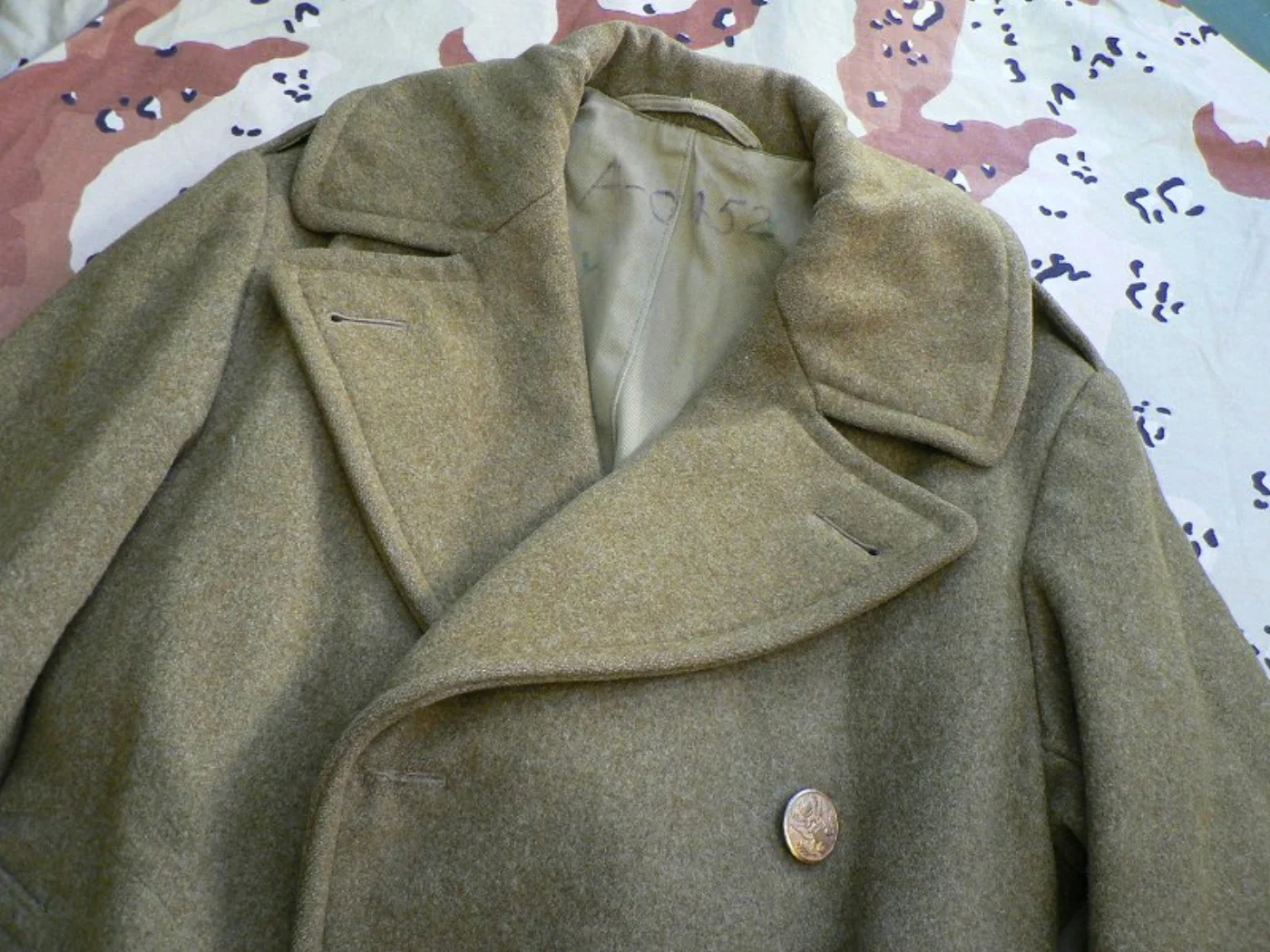 ミリタリーショップ 南国百貨店.COM|沖縄 第２次世界大戦 1945 オーバーコート 極上品 36L [A H-279 記録写真5