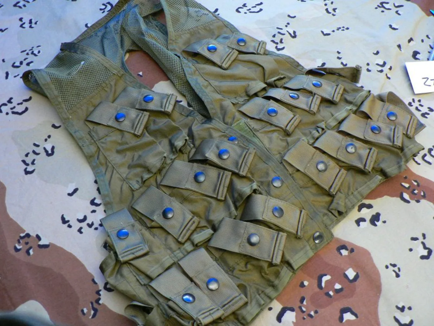ミリタリーショップ 南国百貨店.COM|沖縄 VEST AMMUNITION CARRYING -M- [Z L-166 記録写真4
